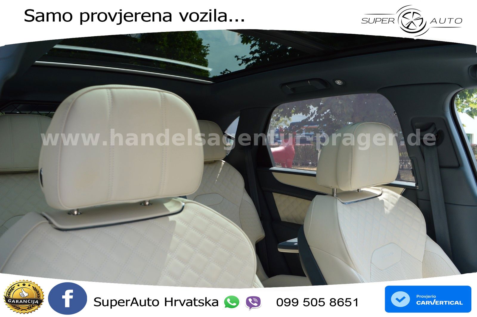Bentley Bentayga 3.0 V6 TFSi (462 KS) AWD Automatic LED+GR SJED+ACC