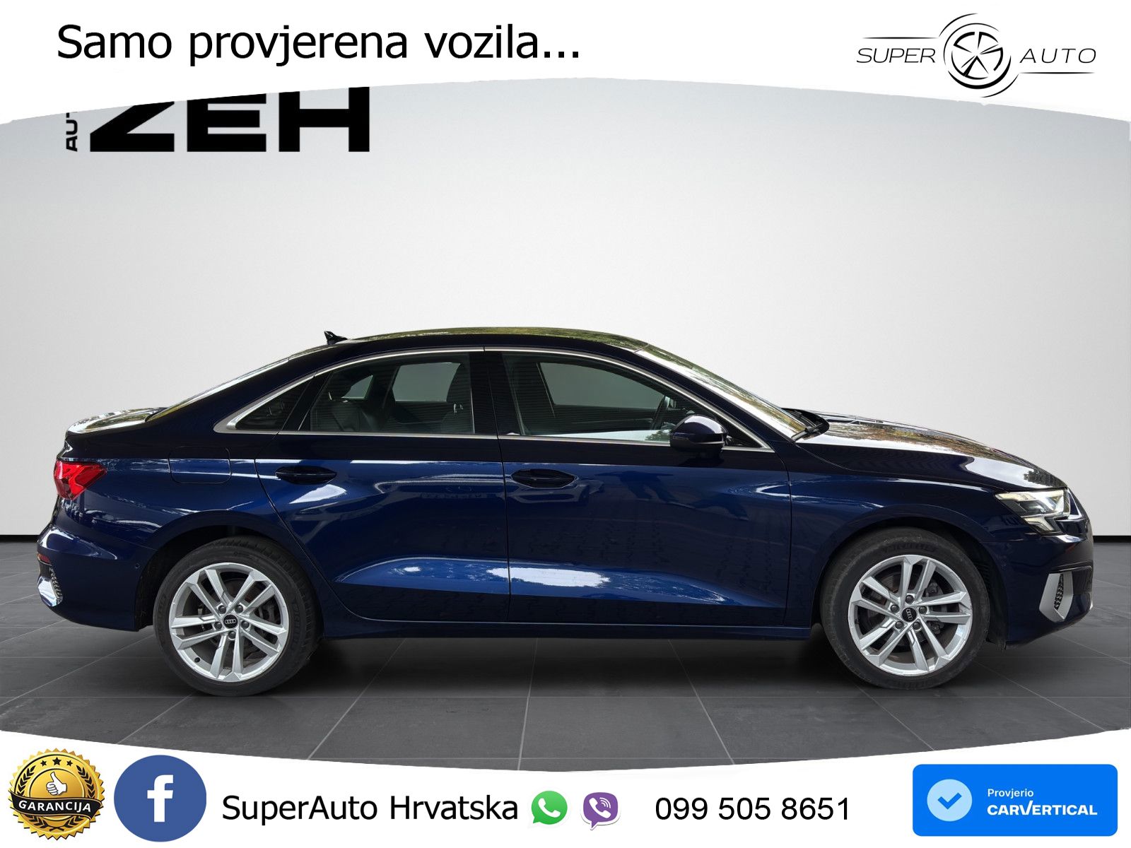 Audi A3 Limuzina 35 TFSI (150 KS) S tronic advanced LED+GR SJED+ACC