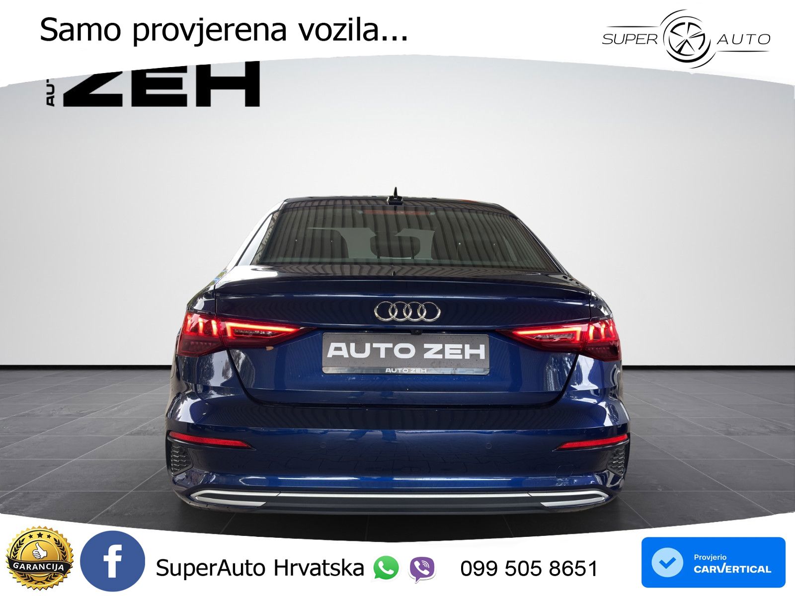 Audi A3 Limuzina 35 TFSI (150 KS) S tronic advanced LED+GR SJED+ACC