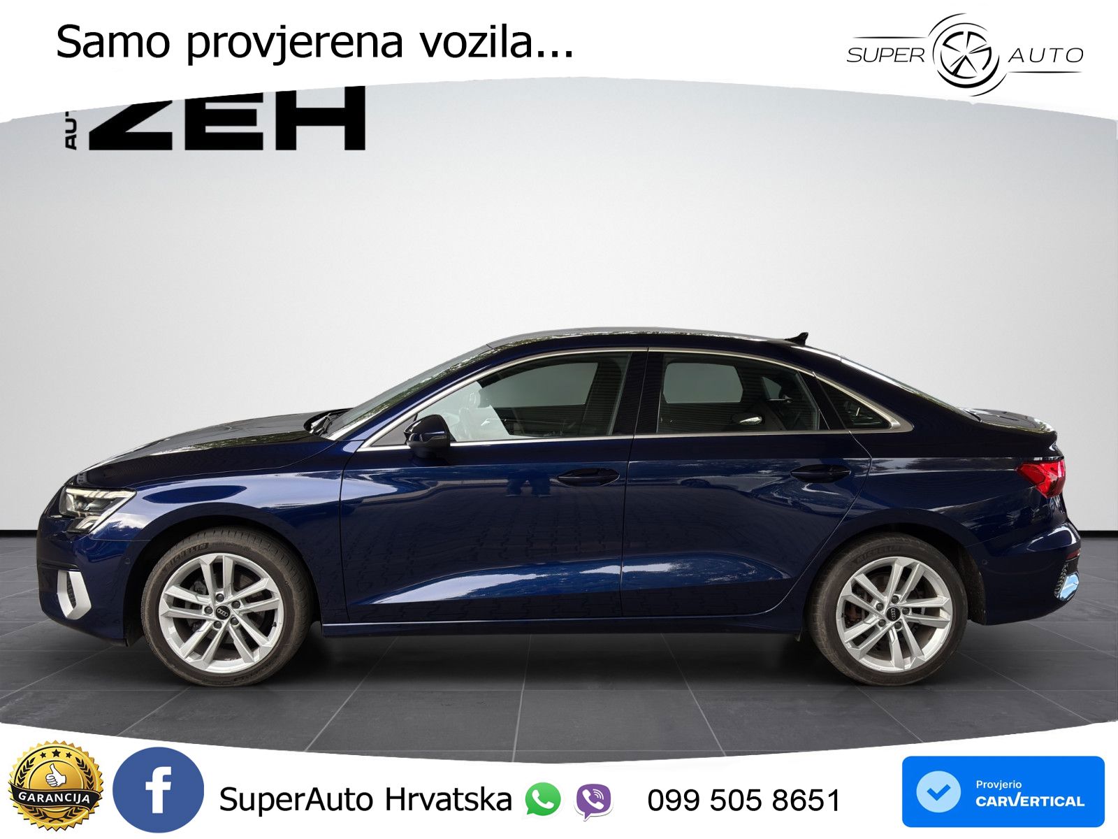 Audi A3 Limuzina 35 TFSI (150 KS) S tronic advanced LED+GR SJED+ACC