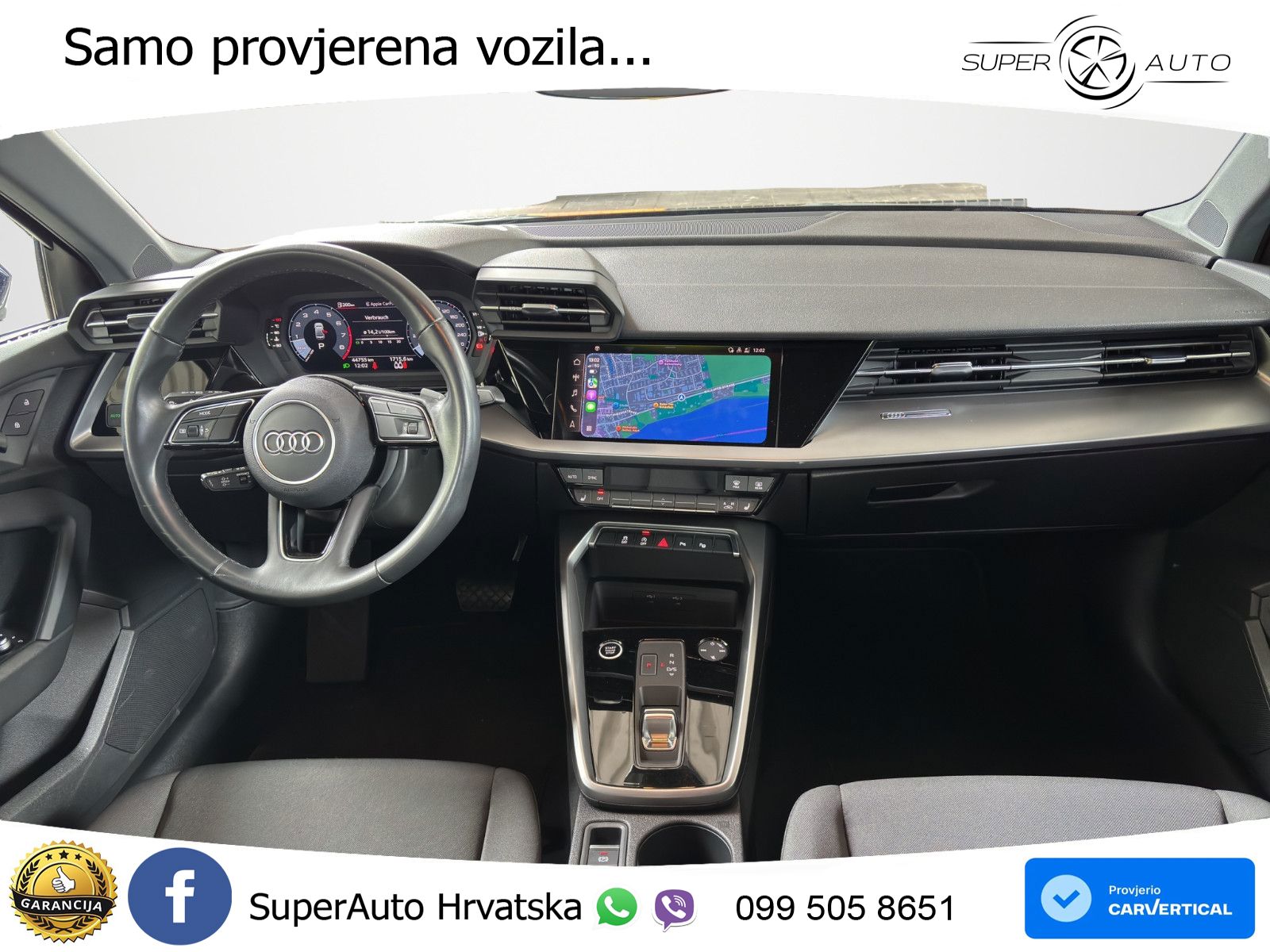 Audi A3 Limuzina 35 TFSI (150 KS) S tronic advanced LED+GR SJED+ACC