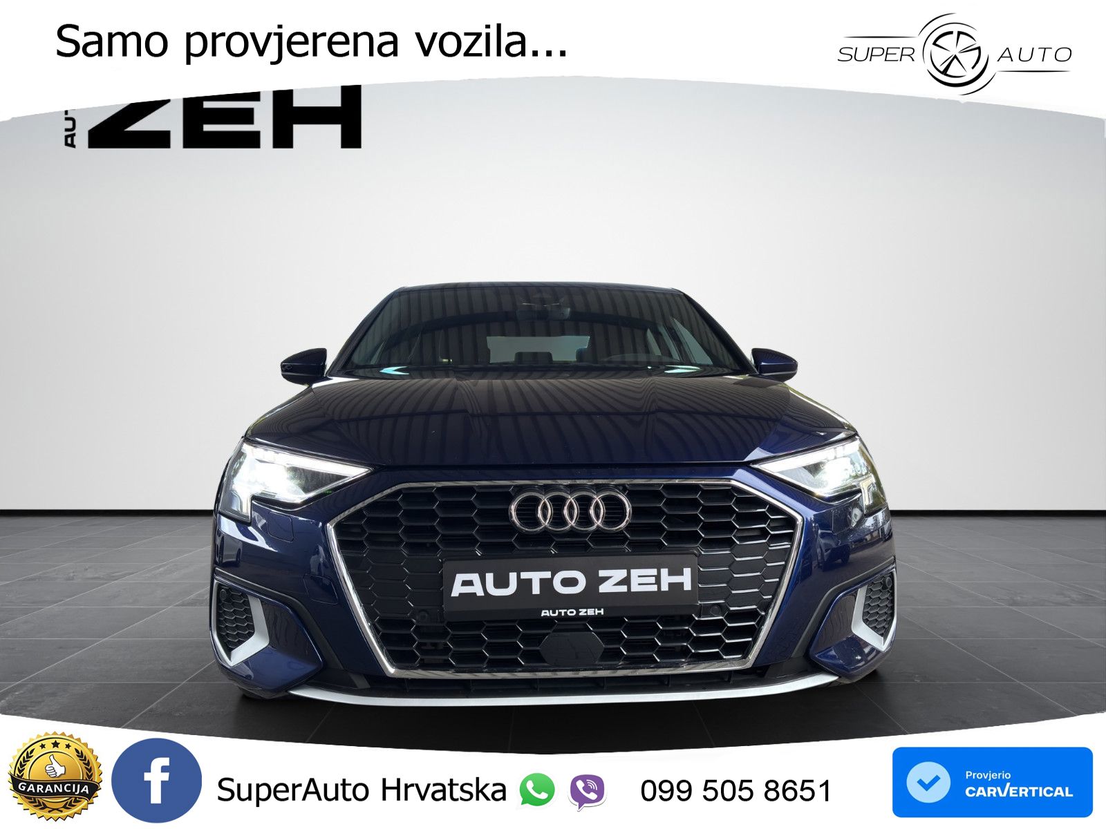 Audi A3 Limuzina 35 TFSI (150 KS) S tronic advanced LED+GR SJED+ACC