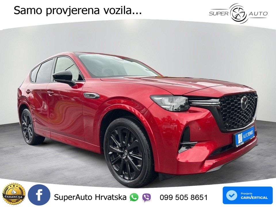 Mazda CX-60 3.3 e-Skyactiv D (254 KS) AWD Automatic MATRIX+GR SJED+KAM
