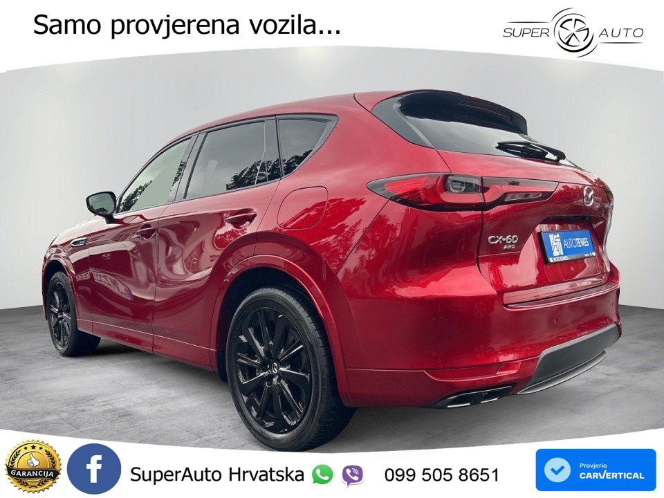 Mazda CX-60 3.3 e-Skyactiv D (254 KS) AWD Automatic MATRIX+GR SJED+KAM
