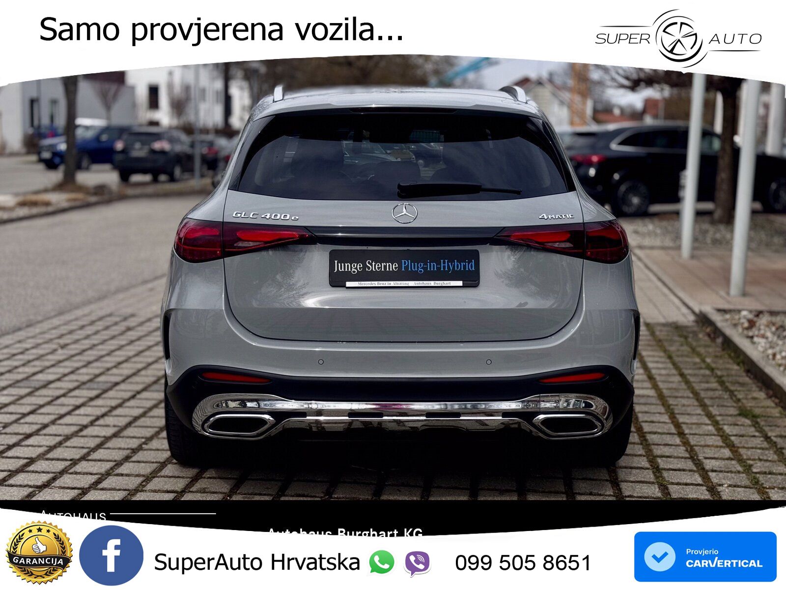 Mercedes GLC 400e (381 KS) 4MATIC 9G-TRONIC AMG ZRAČNI+ACC+GR SJED+KAM+PANO