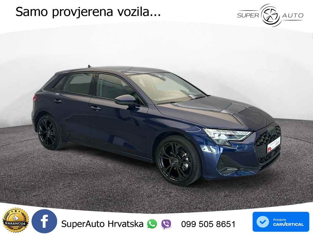 Audi A3 35 TFSI (150 KS) S tronic advanced LED+GR SJED+ACC