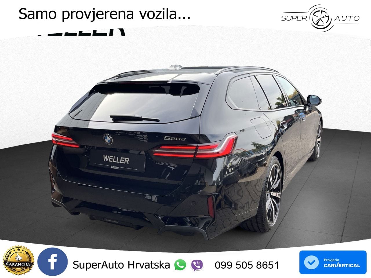 BMW 520d Touring (197 KS) Steptronic M Sport LED+GR SJED+ACC