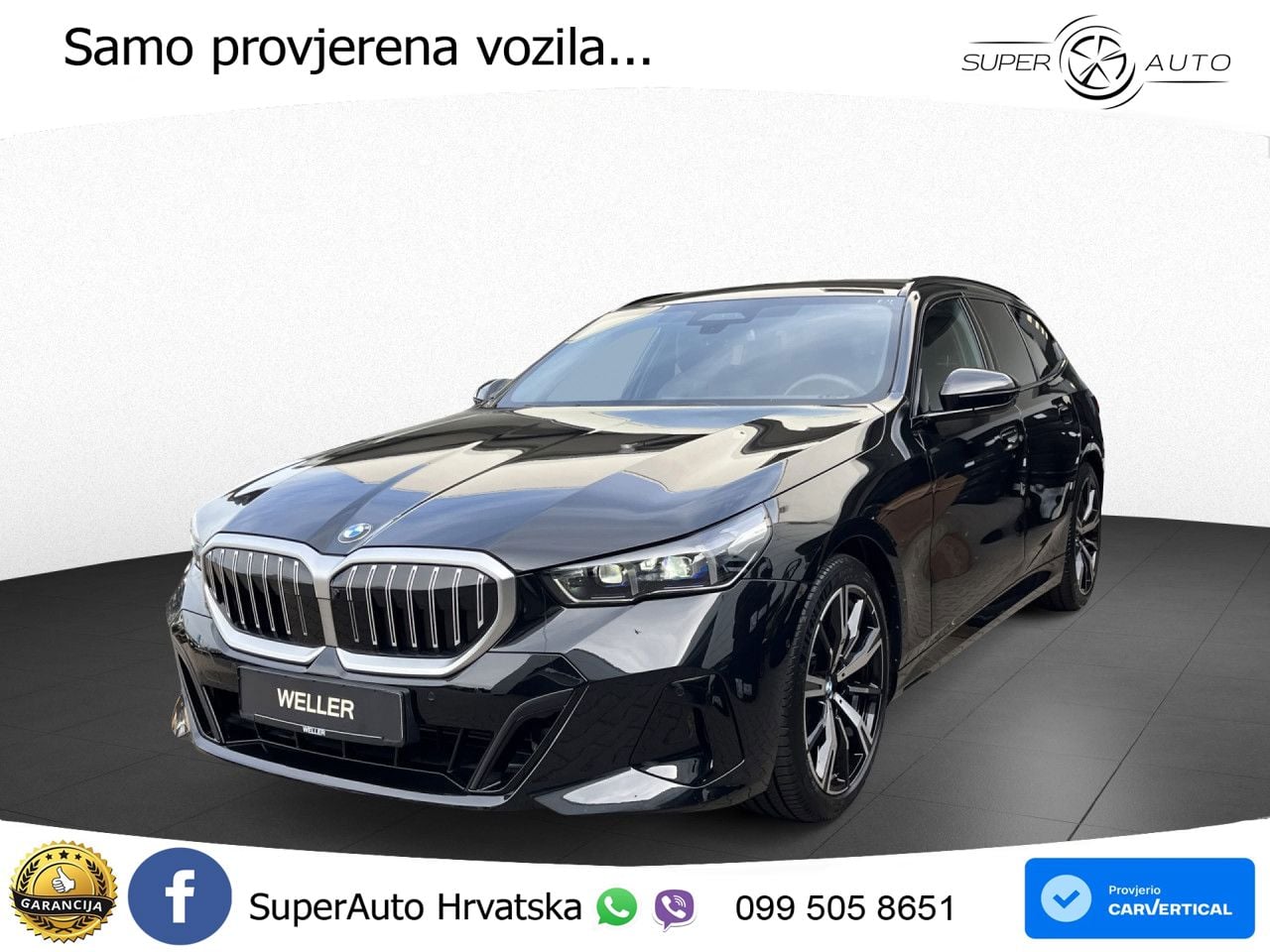 BMW 520d Touring (197 KS) Steptronic M Sport LED+GR SJED+ACC
