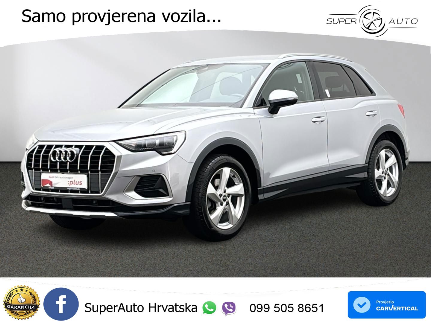 Audi Q3 35 TFSI (150 KS) S tronic advanced LED+GR SJED+ACC