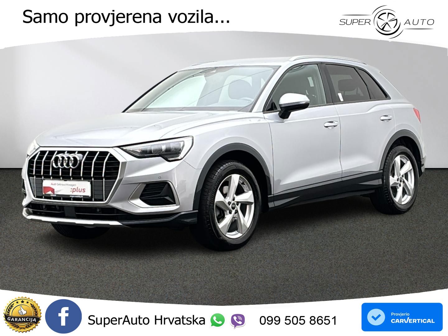 Audi Q3 35 TFSI (150 KS) S tronic advanced LED+GR SJED+ACC
