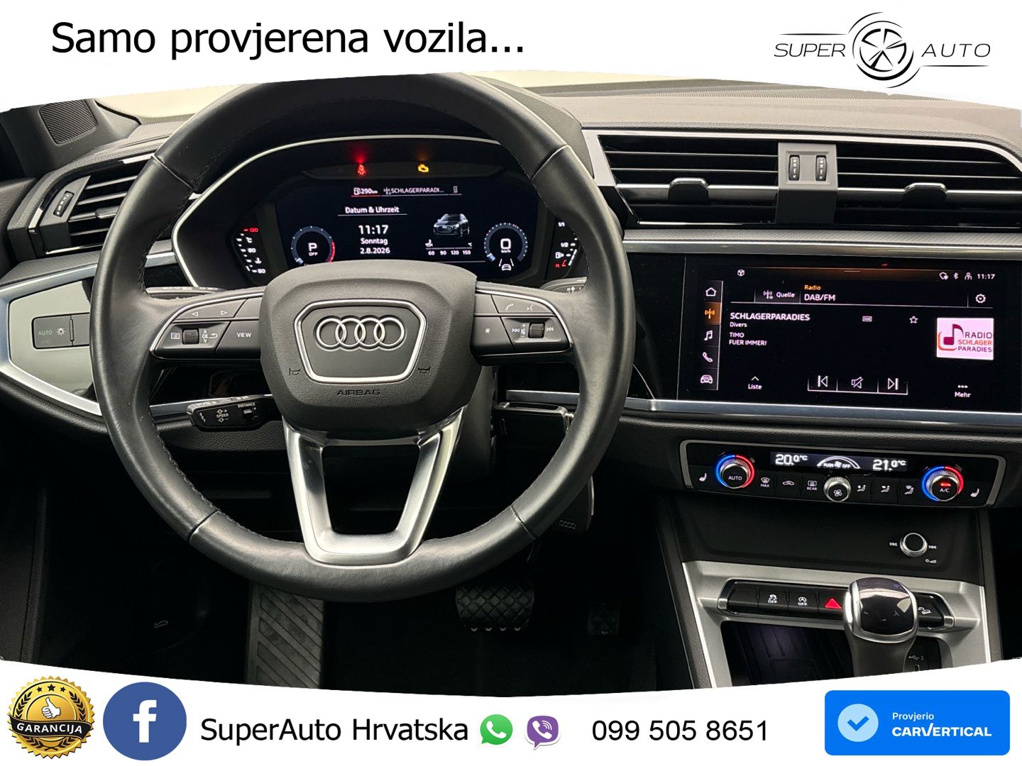 Audi Q3 35 TFSI (150 KS) S tronic advanced LED+GR SJED+ACC