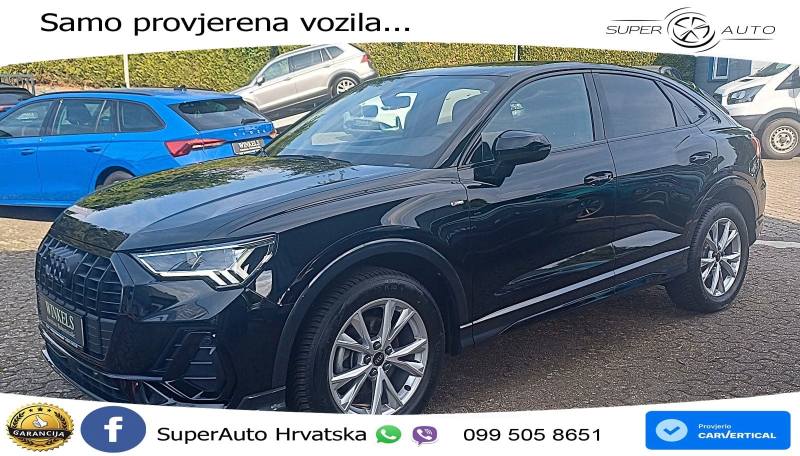 Audi Q3 Sportback 35 TDI (150 KS) S tronic S line LED+GR SJED+ACC