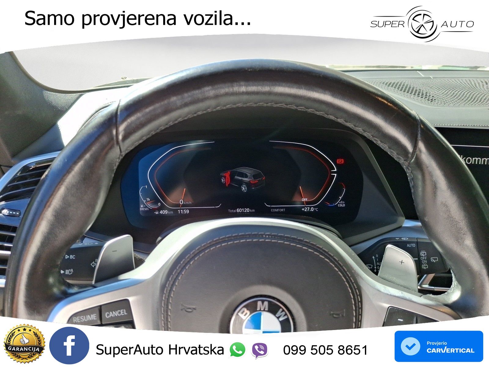 BMW X5 30d (286 KS) xDrive Steptronic LED+GR SJED+ACC