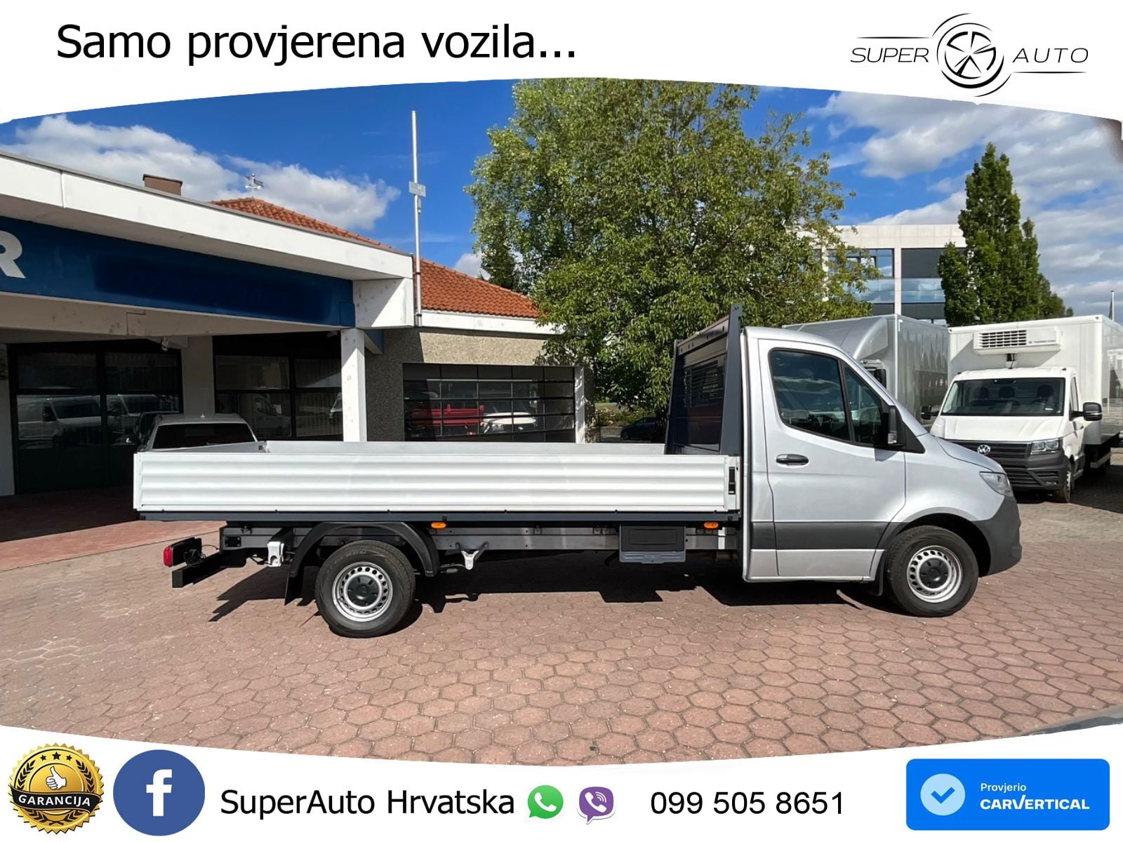 Mercedes-Benz 319 CDI Sprinter PRITSCHE MAXI/AHK 3,5t/AUTOMTIK 190 KS