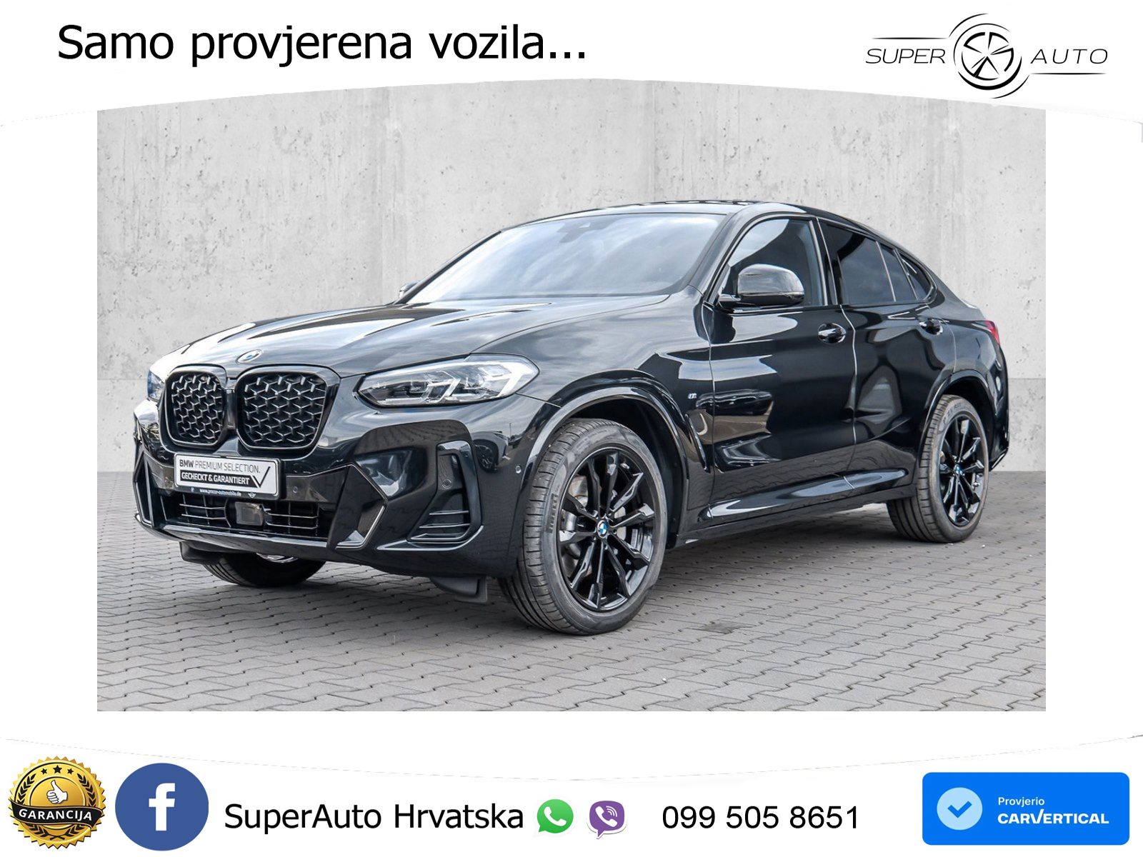 BMW X4 30d (286 KS) xDrive Steptronic M Sport LED+GR SJED+ACC