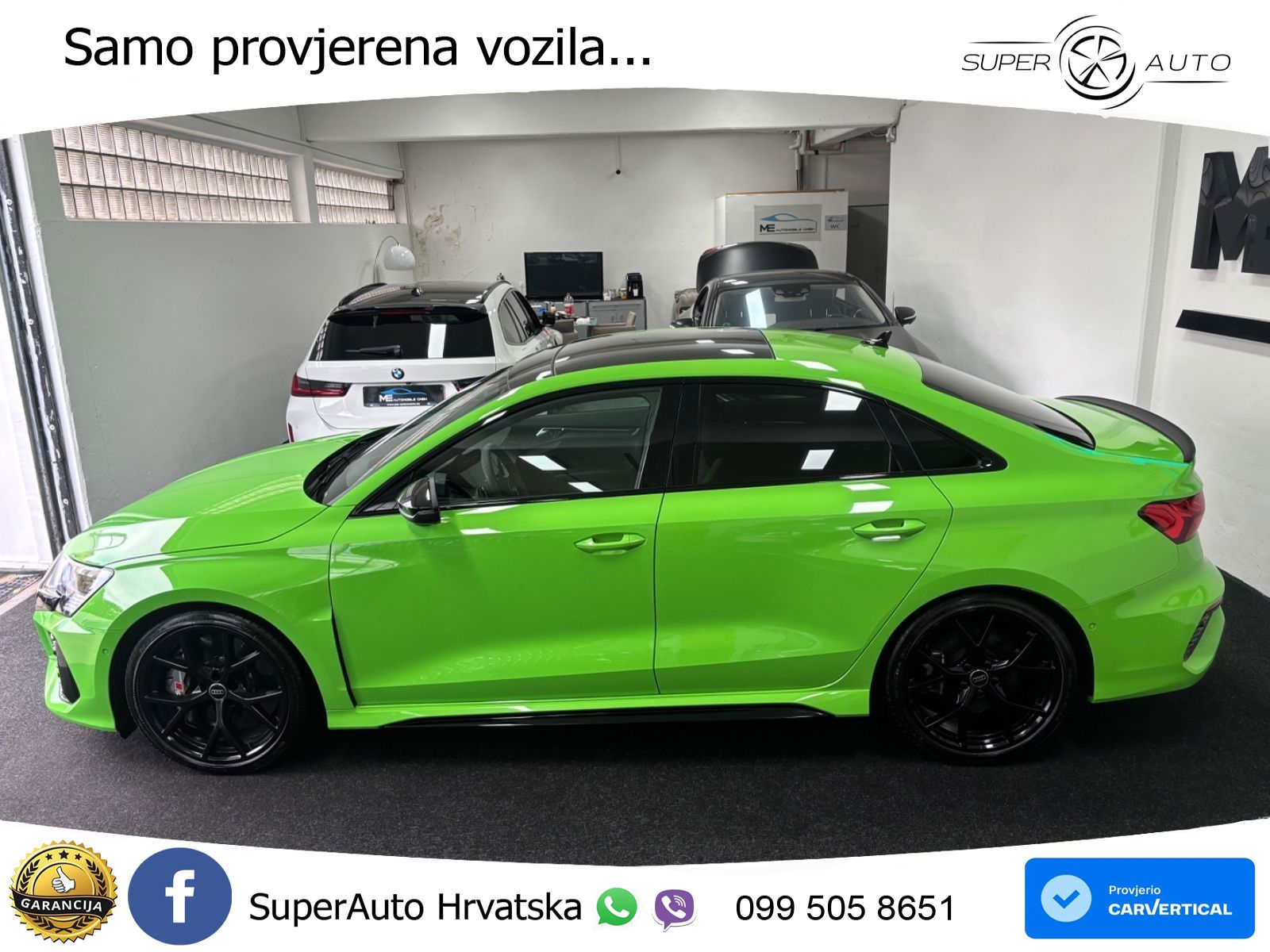 Audi RS3 Sedan 2.5 TFSI (400 KS) quattro S tronic LED+GR SJED+ACC