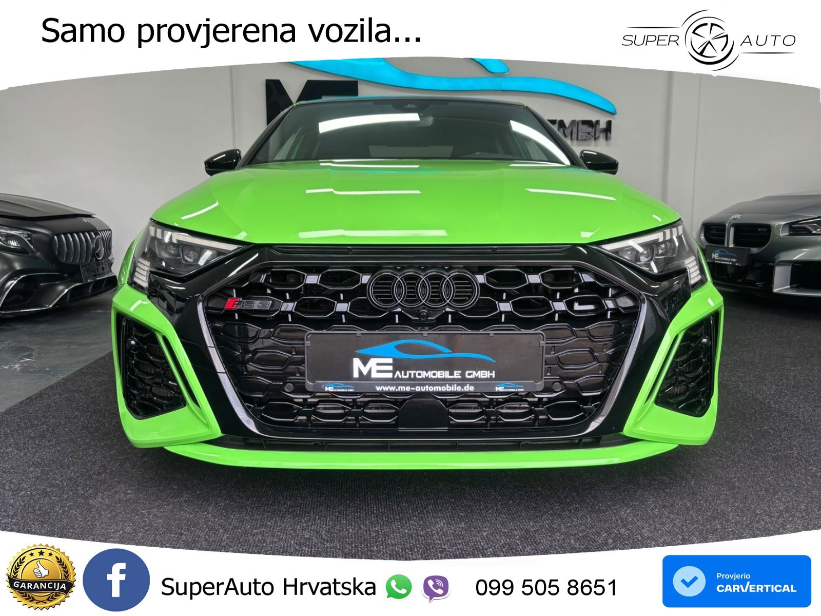 Audi RS3 Sedan 2.5 TFSI (400 KS) quattro S tronic LED+GR SJED+ACC