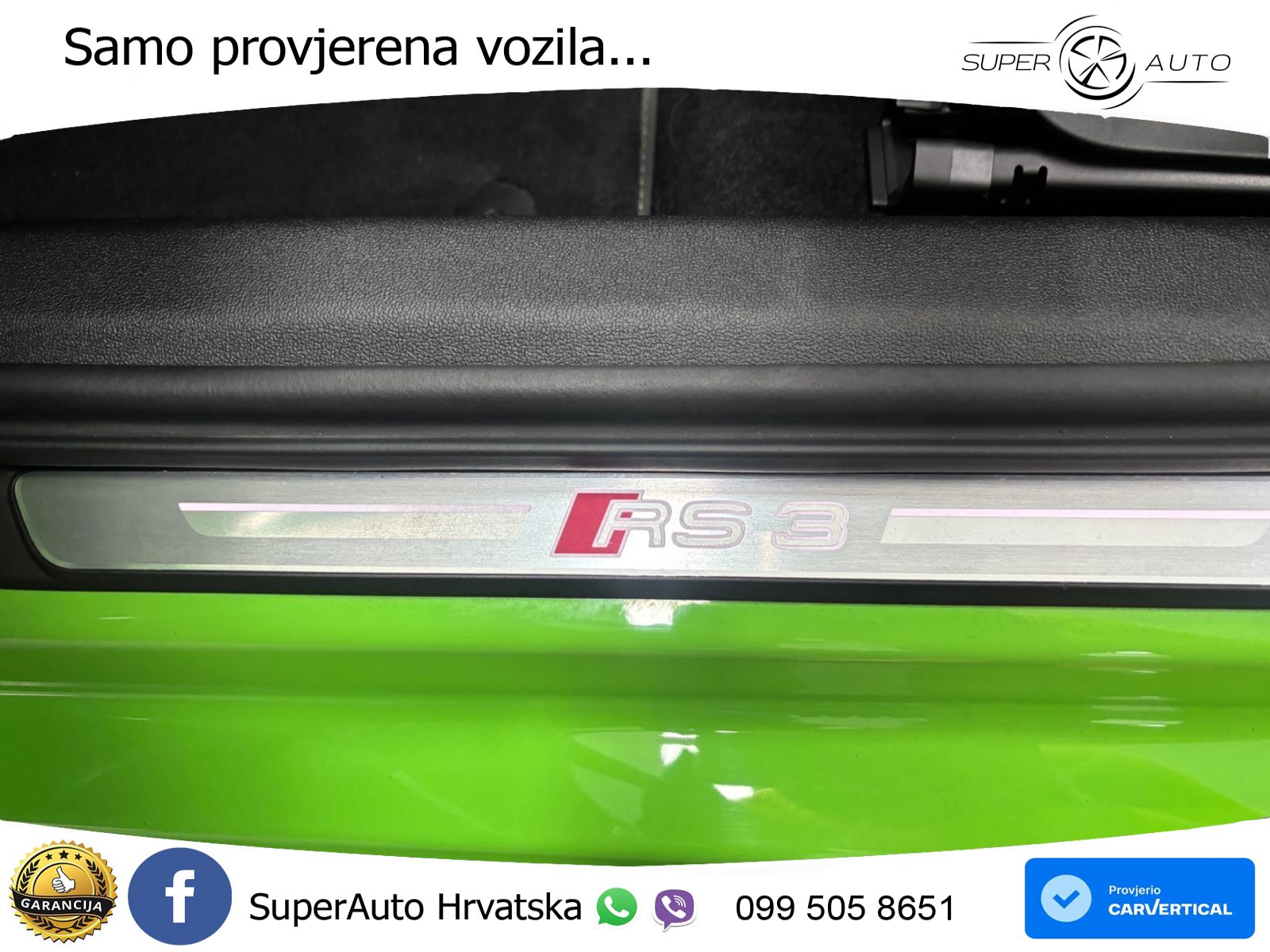 Audi RS3 Sedan 2.5 TFSI (400 KS) quattro S tronic LED+GR SJED+ACC