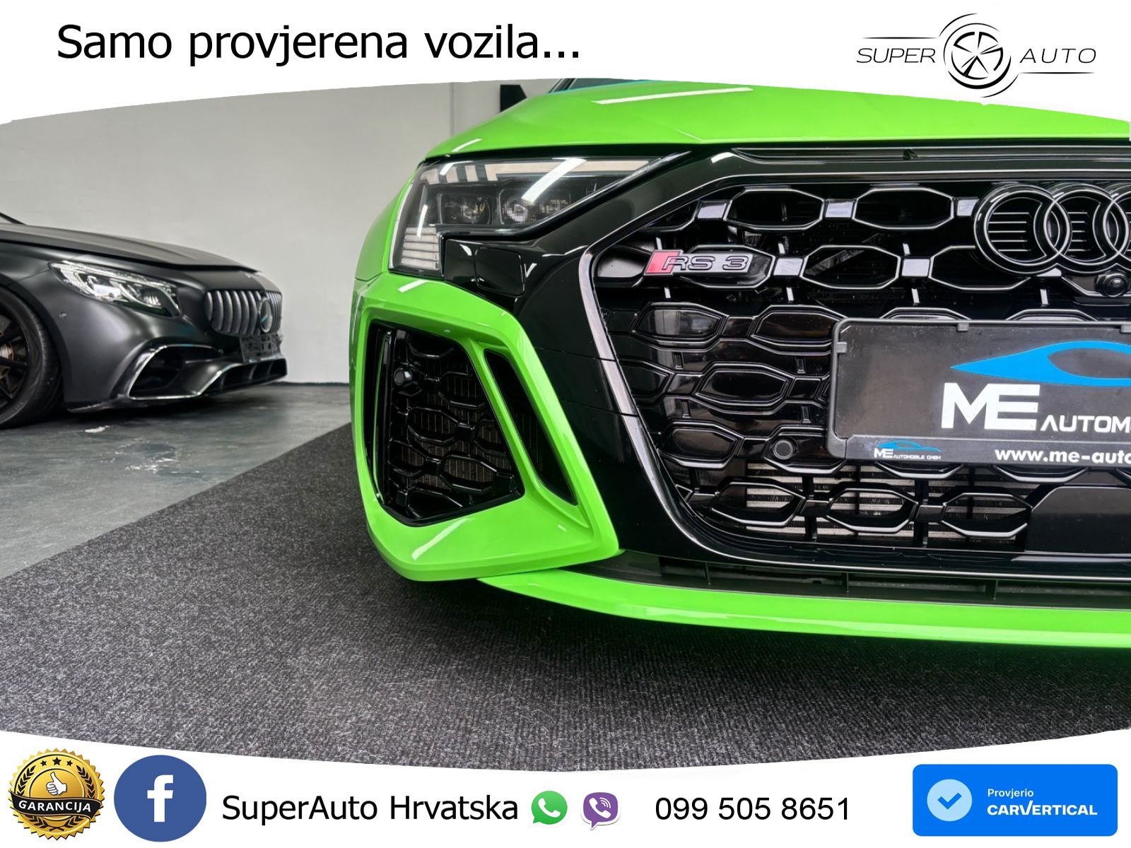 Audi RS3 Sedan 2.5 TFSI (400 KS) quattro S tronic LED+GR SJED+ACC