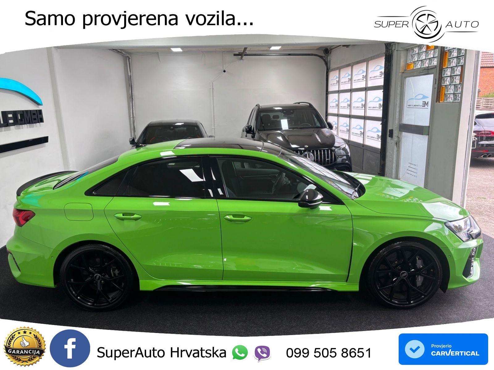 Audi RS3 Sedan 2.5 TFSI (400 KS) quattro S tronic LED+GR SJED+ACC