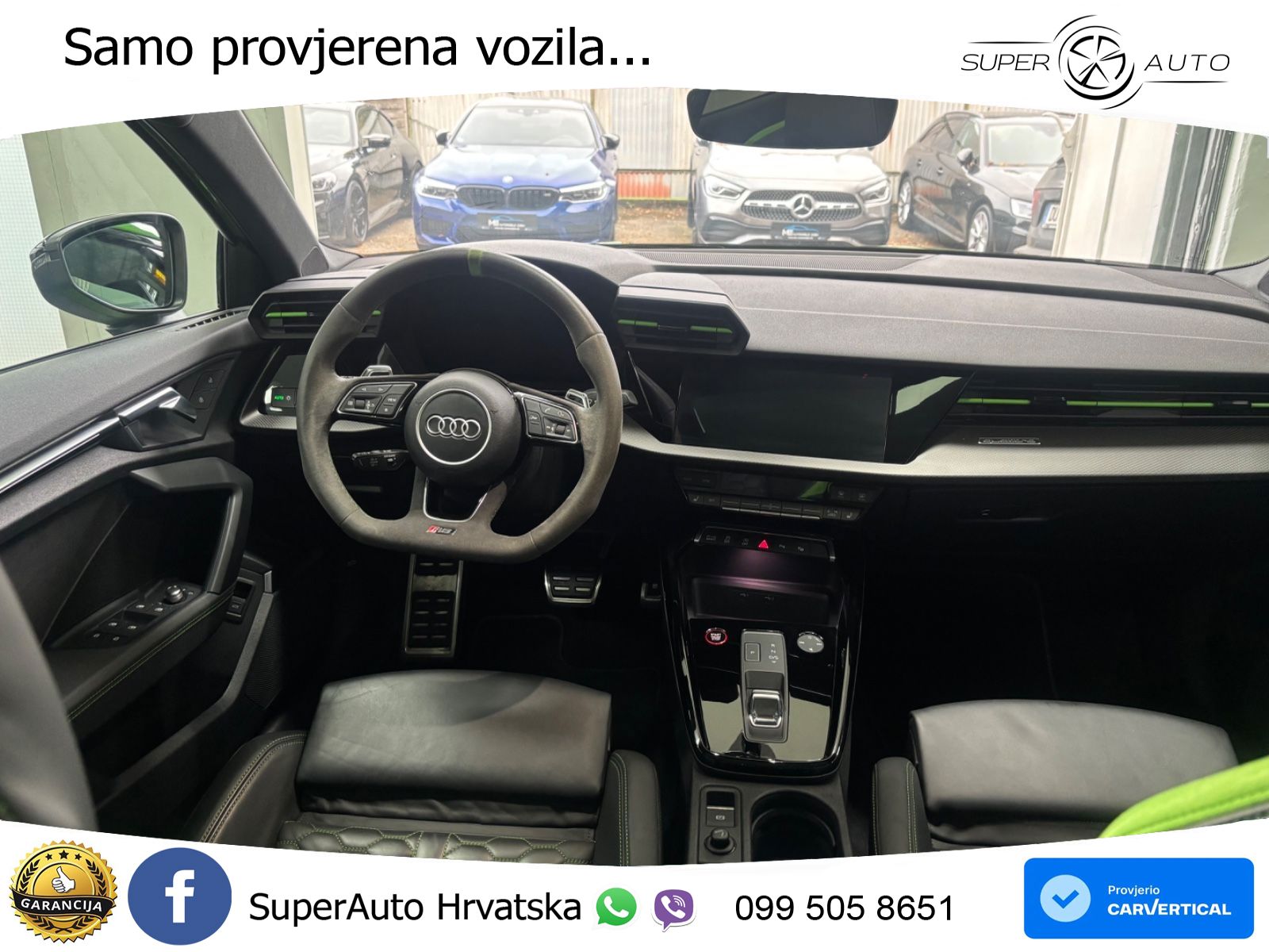 Audi RS3 Sedan 2.5 TFSI (400 KS) quattro S tronic LED+GR SJED+ACC