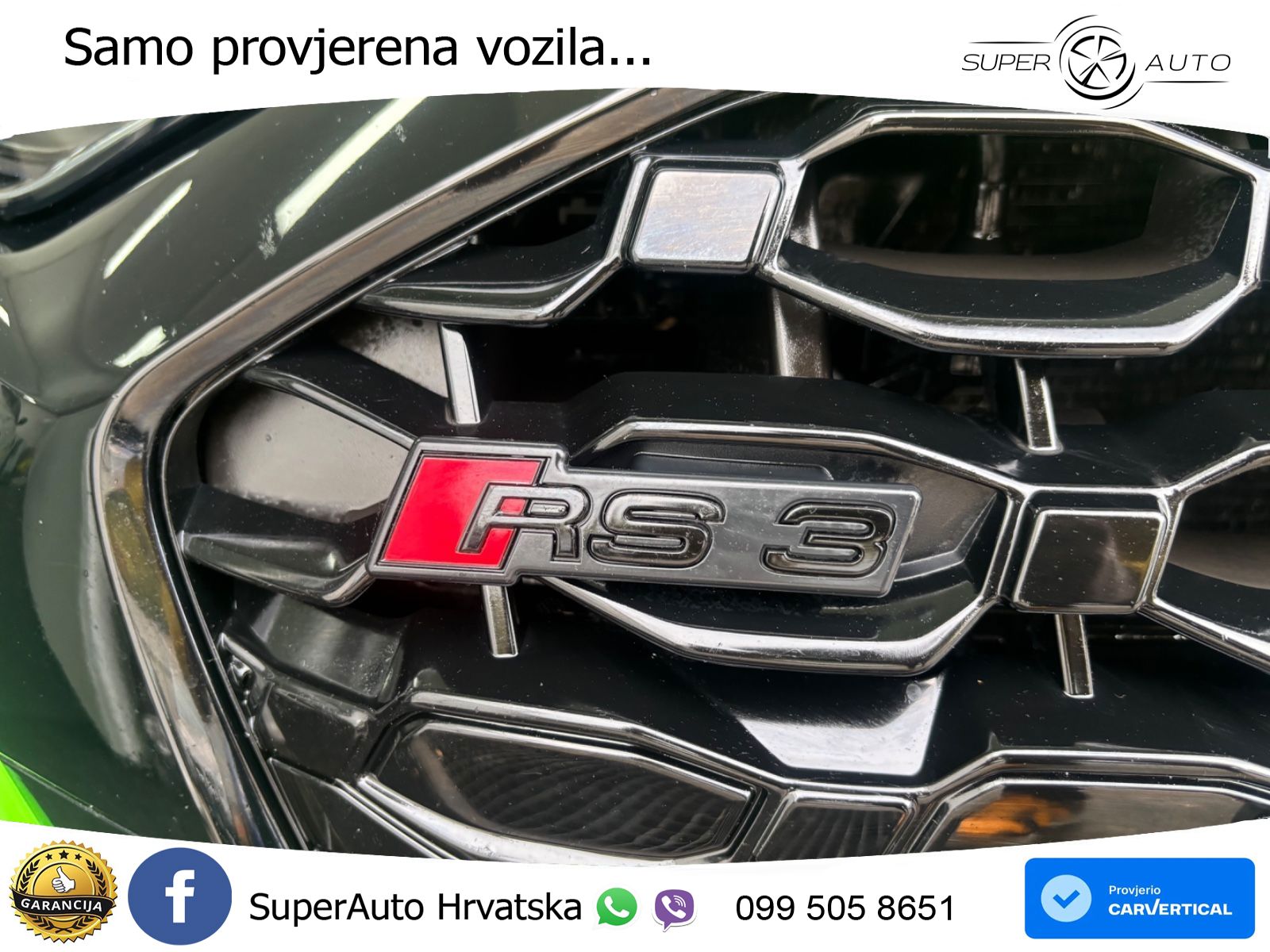 Audi RS3 Sedan 2.5 TFSI (400 KS) quattro S tronic LED+GR SJED+ACC