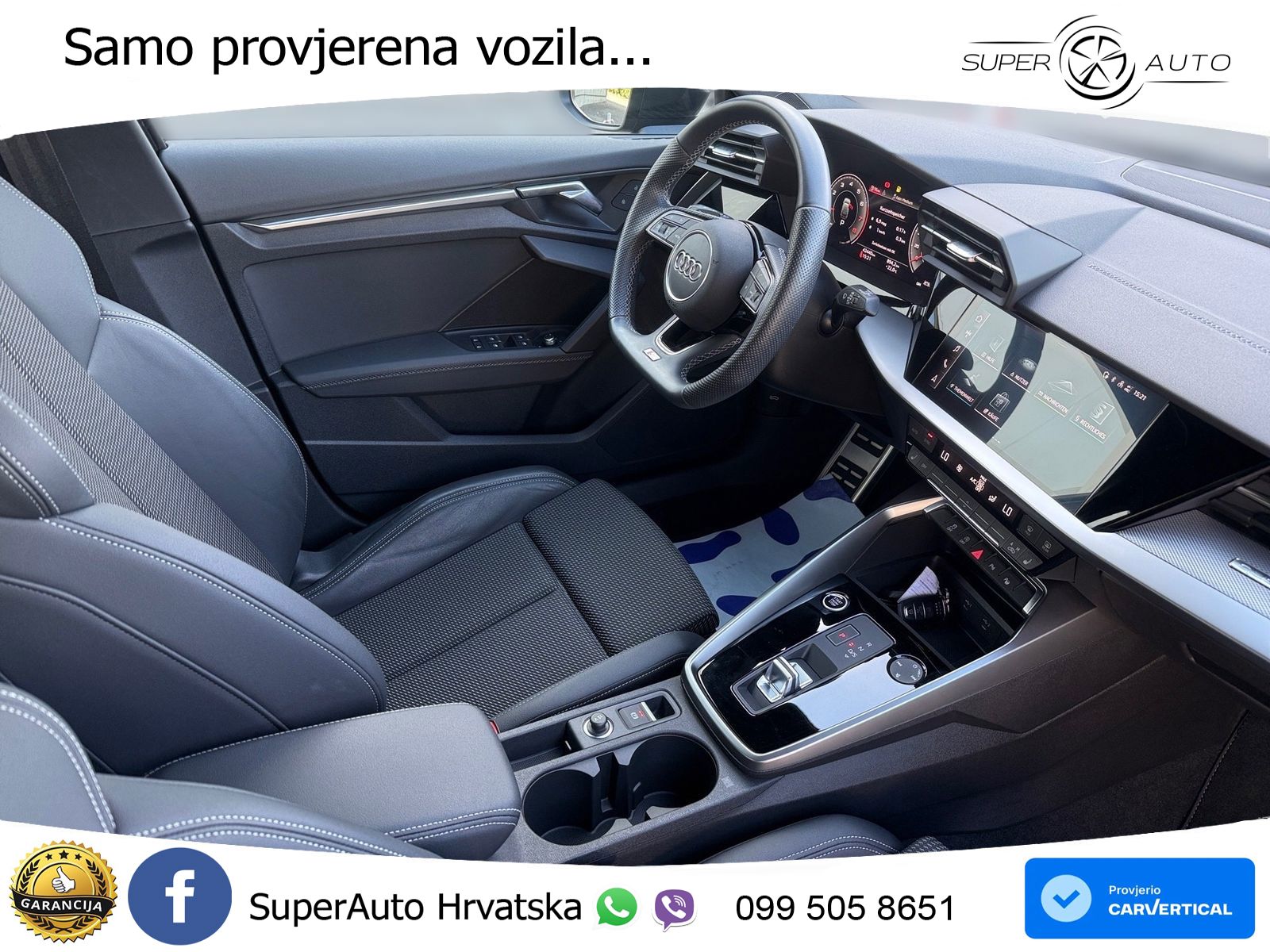 Audi A3 40 TFSI (190 KS) quattro S tronic S line