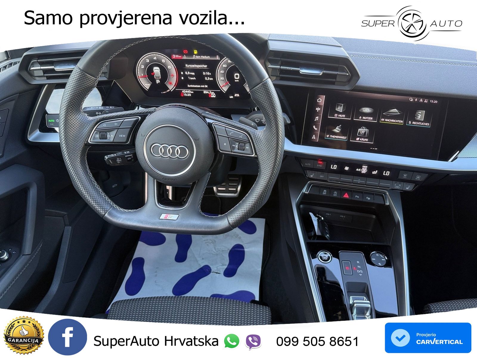 Audi A3 40 TFSI (190 KS) quattro S tronic S line