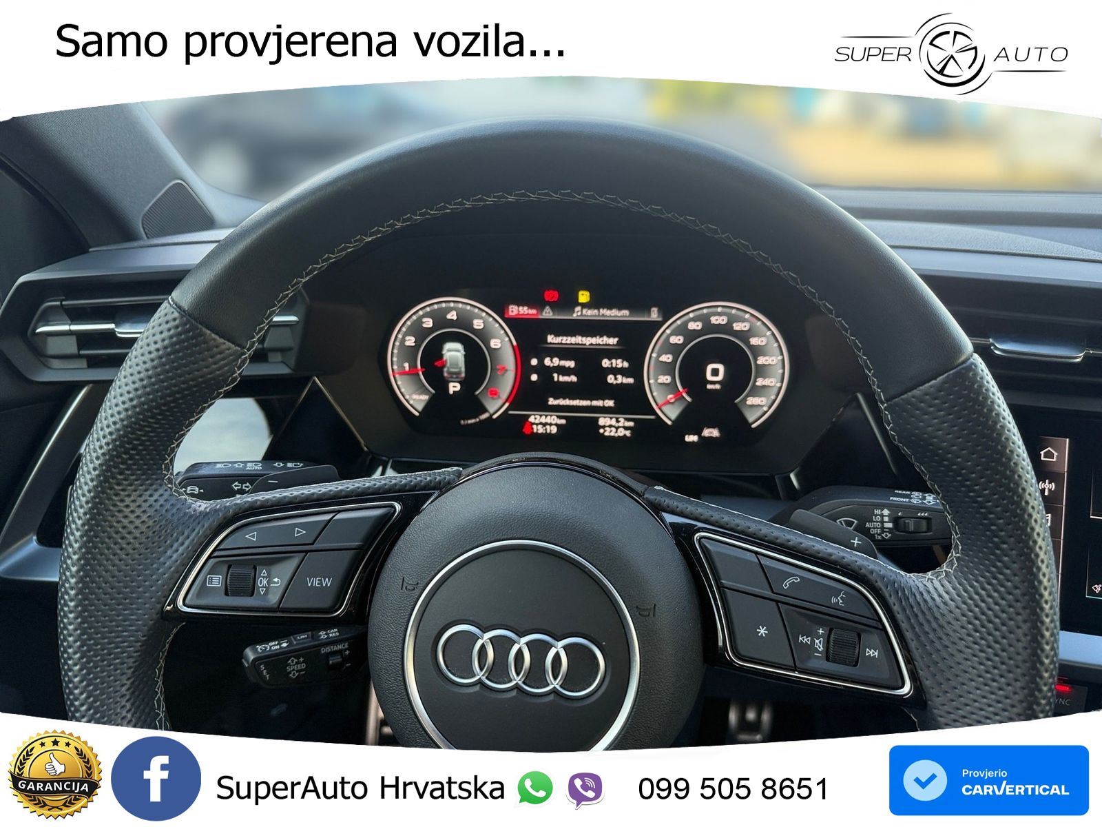 Audi A3 40 TFSI (190 KS) quattro S tronic S line