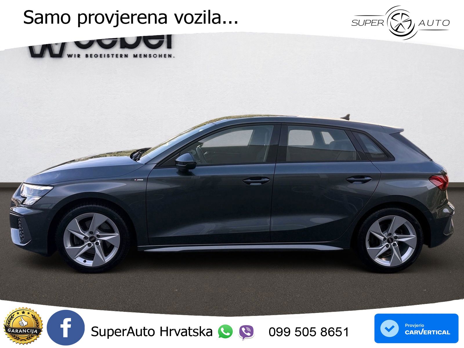 Audi A3 40 TFSI (190 KS) quattro S tronic S line