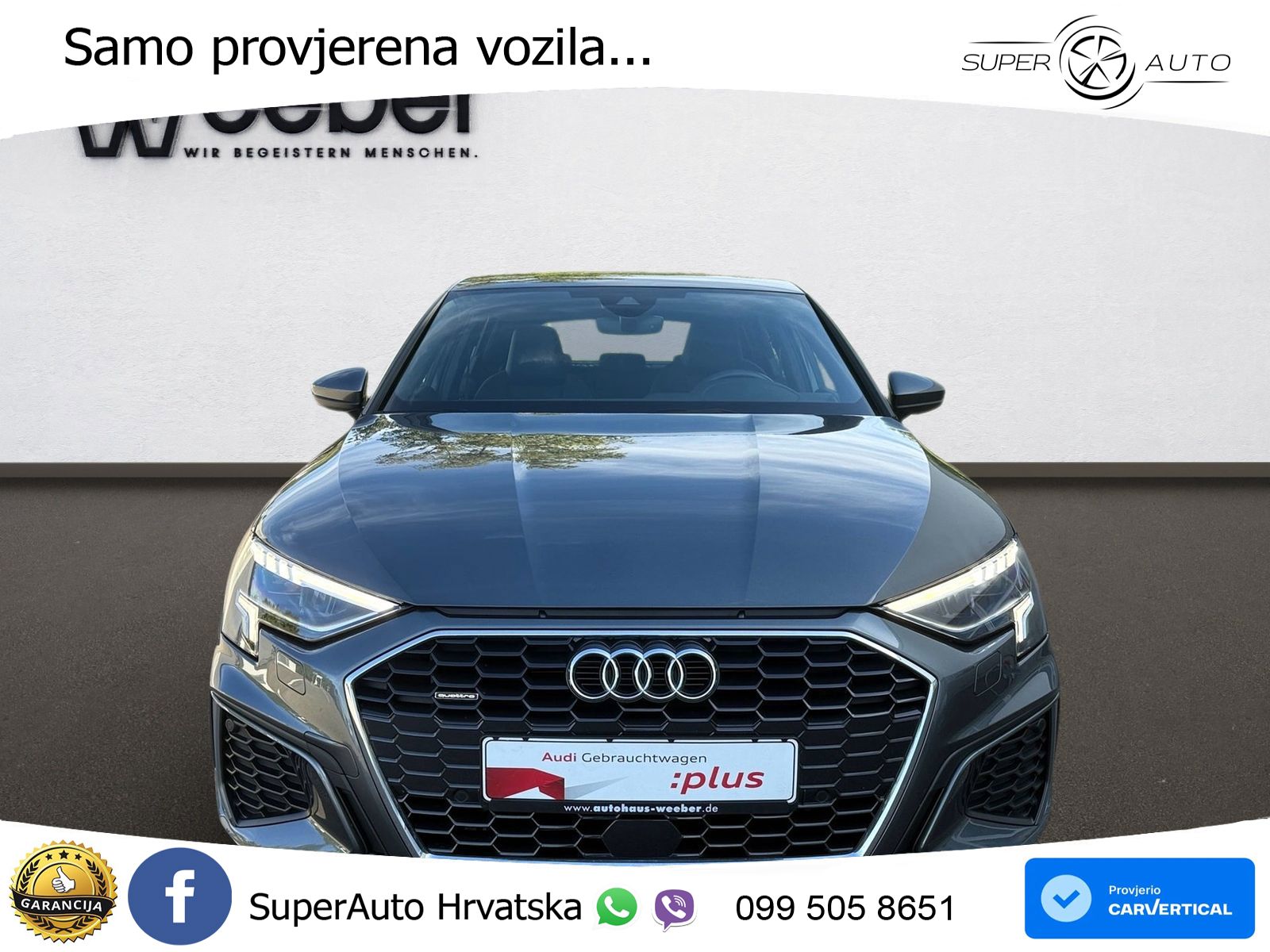 Audi A3 40 TFSI (190 KS) quattro S tronic S line