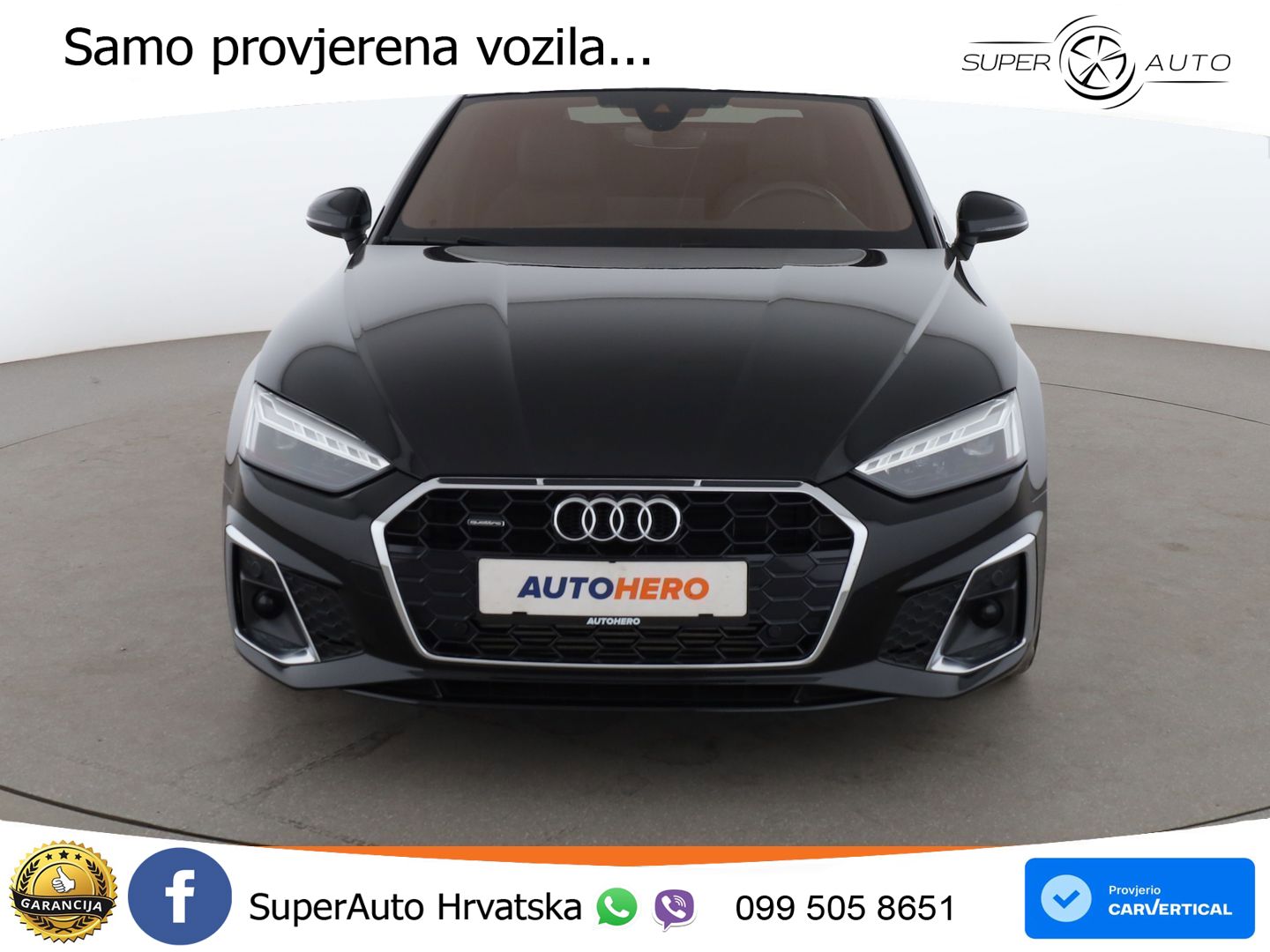 Audi A5 Sportback  40 TFSI (204 KS) quattro S tronic S line LED+GR SJED+ACC