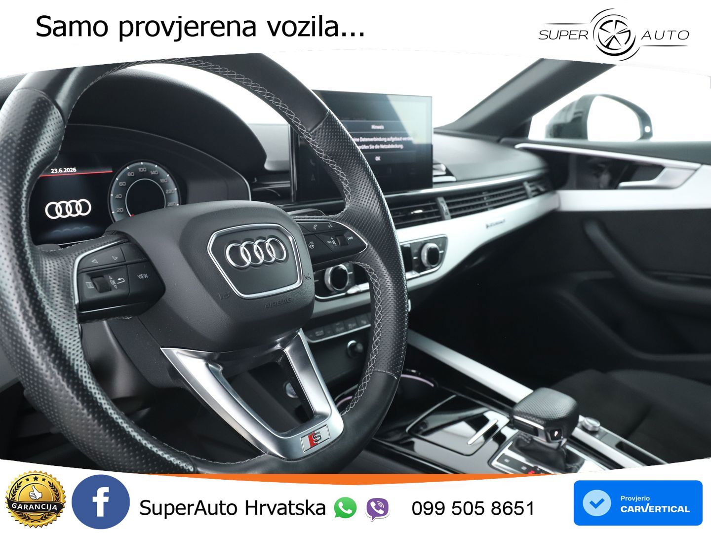 Audi A5 Sportback  40 TFSI (204 KS) quattro S tronic S line LED+GR SJED+ACC
