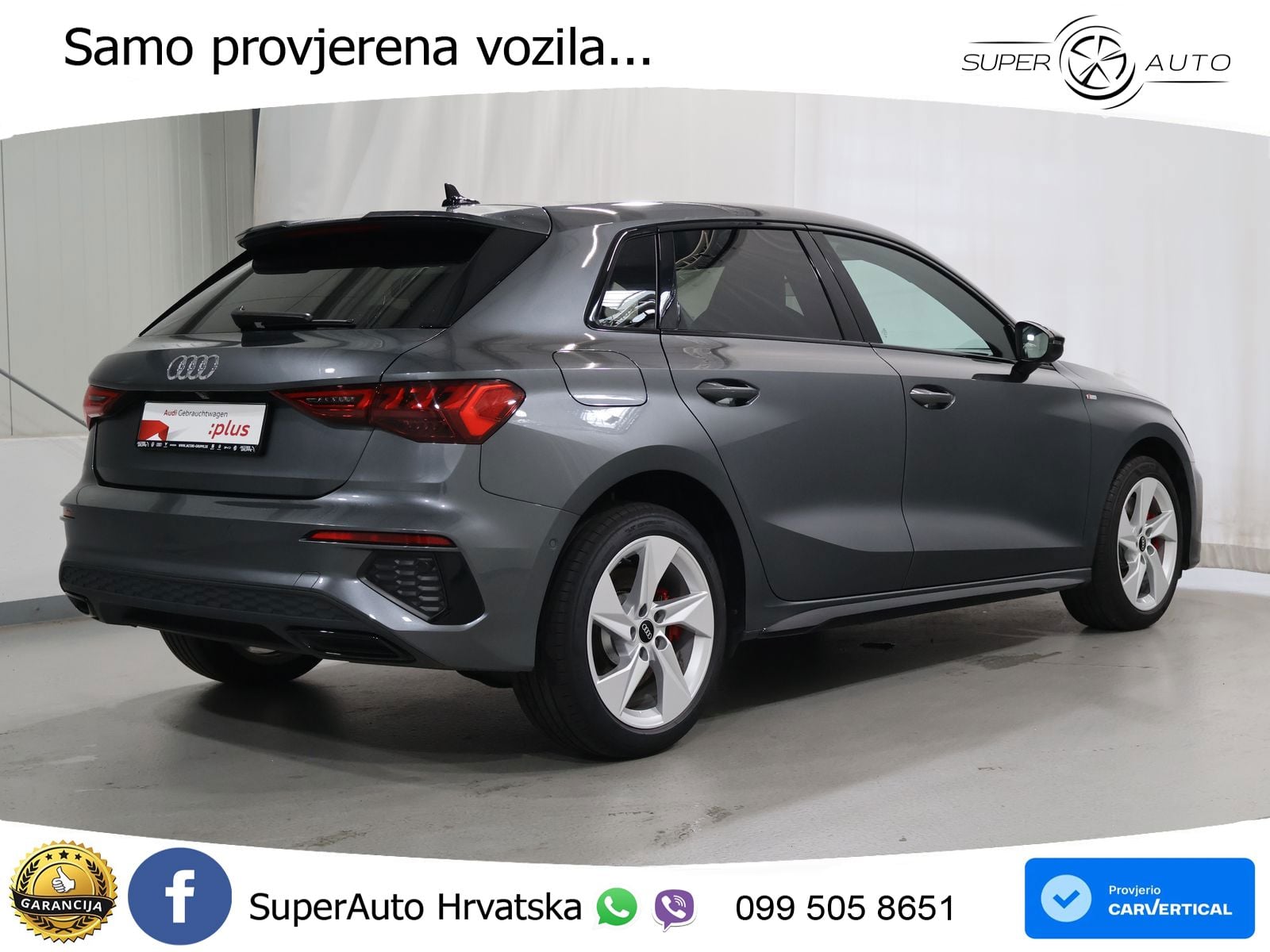 Audi A3 45 TFSIe (245 KS) S tronic S line MATRIX+GR SJED+KAM
