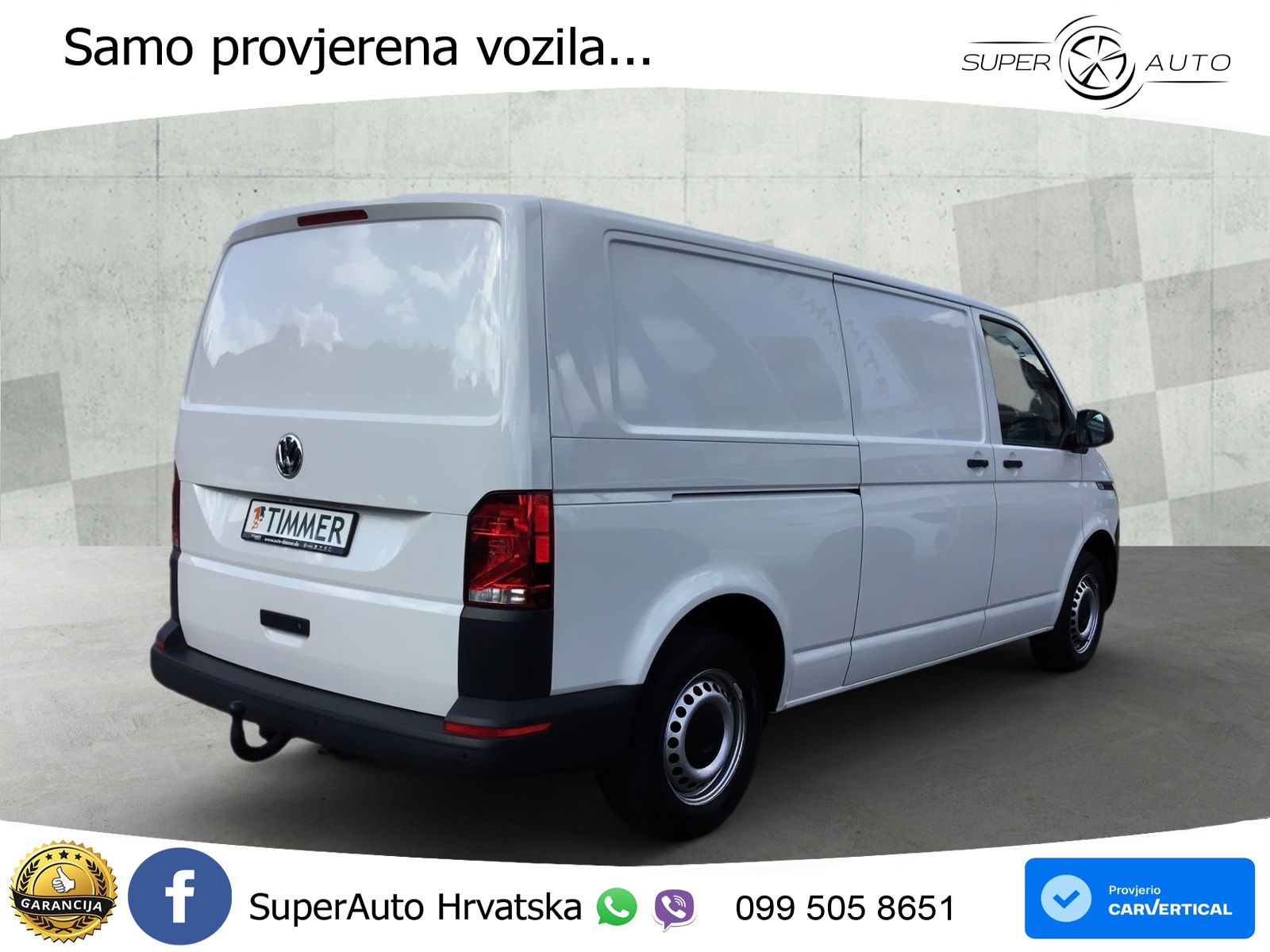 Volkswagen T6.1 Transporter Kasten 2.0 TDI LR +KLIMA +AHK + 110 KS