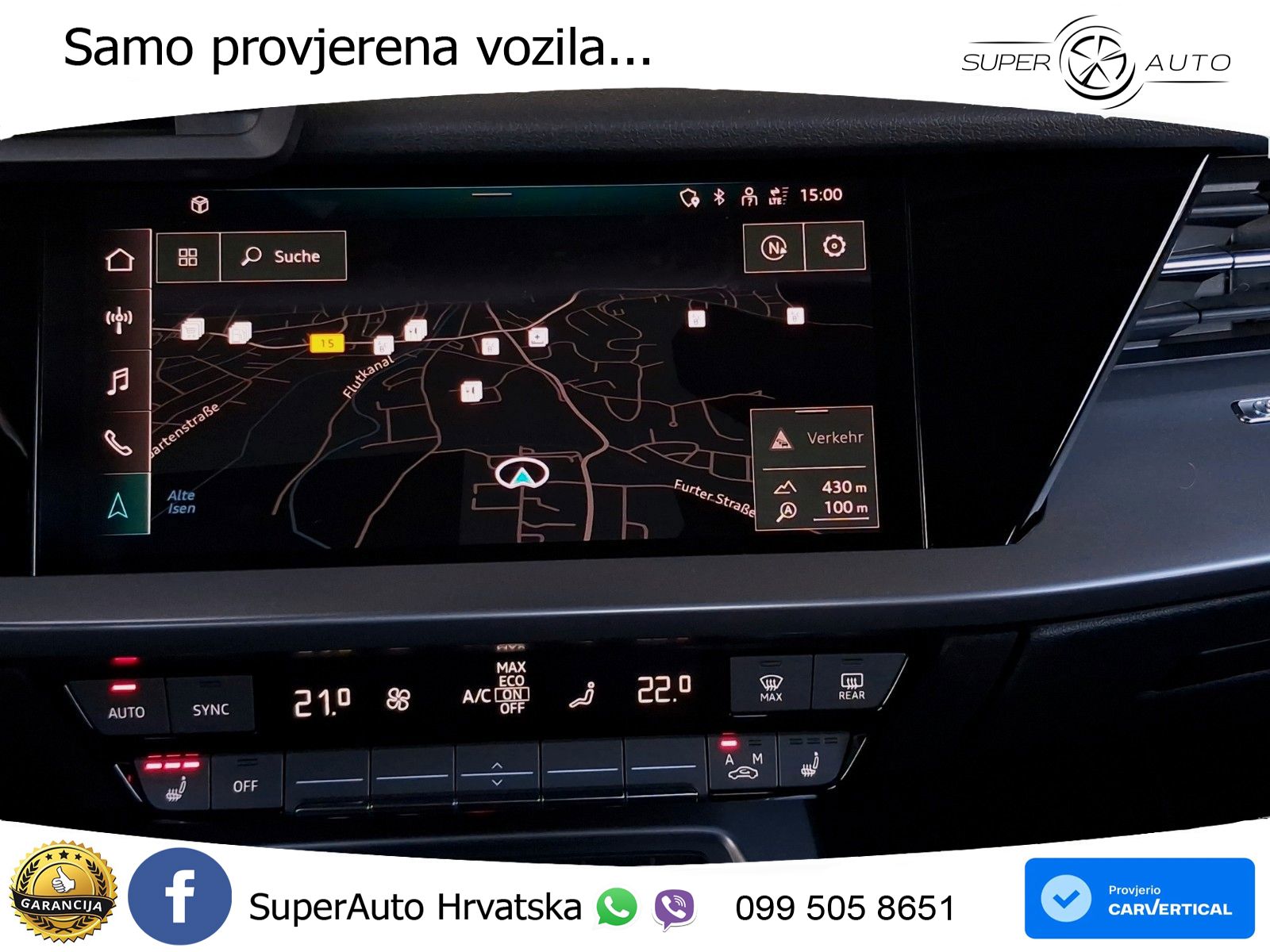 Audi A3 35 TDI (150 KS) S tronic LED+GR SJED+ACC