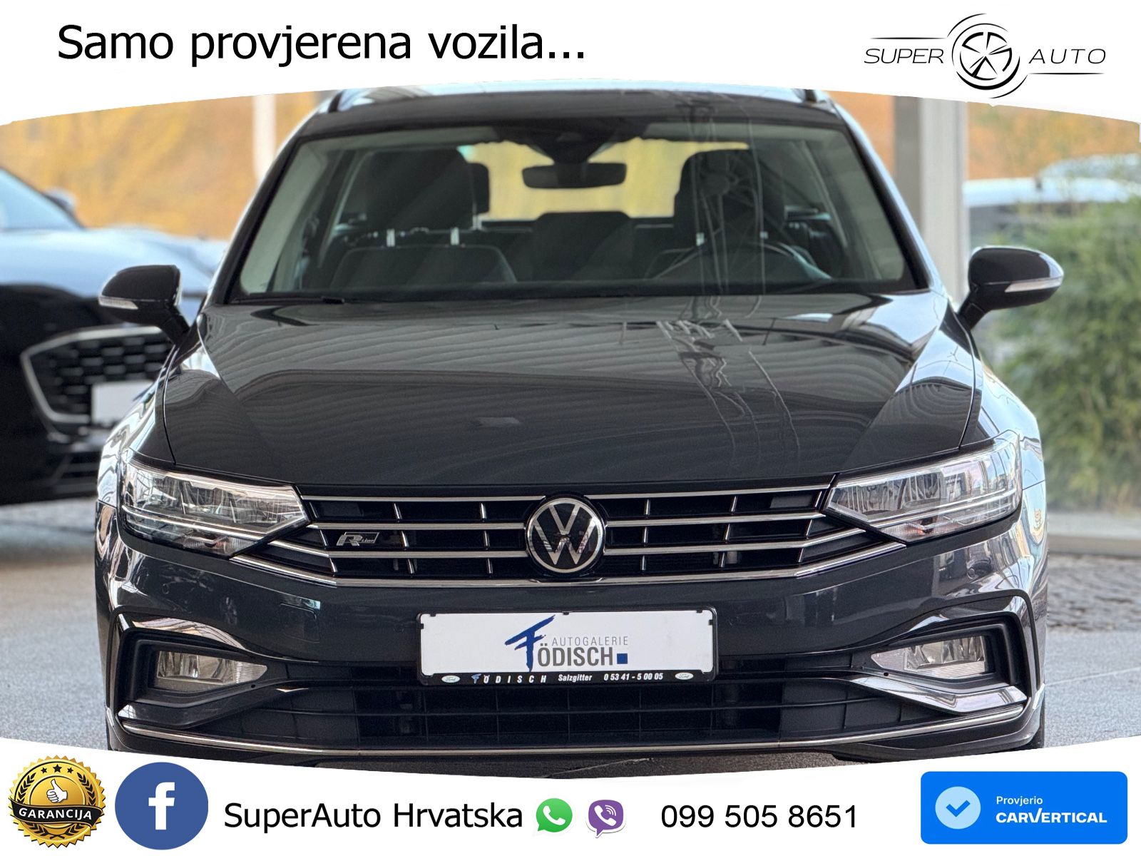 Volkswagen Passat Variant 2.0 TDI (150 KS) DSG R-Line LED+GR SJED+ACC