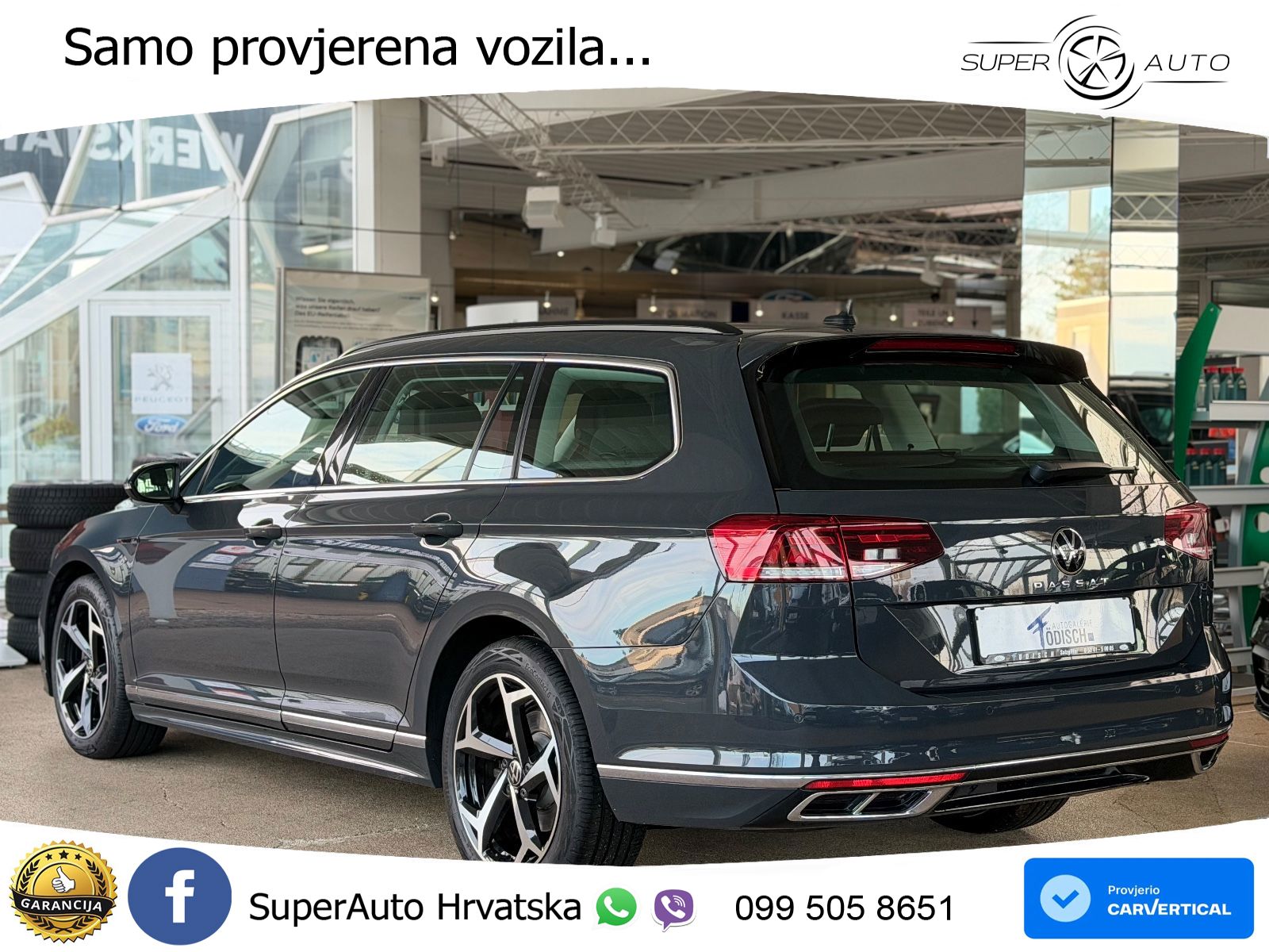 Volkswagen Passat Variant 2.0 TDI (150 KS) DSG R-Line LED+GR SJED+ACC