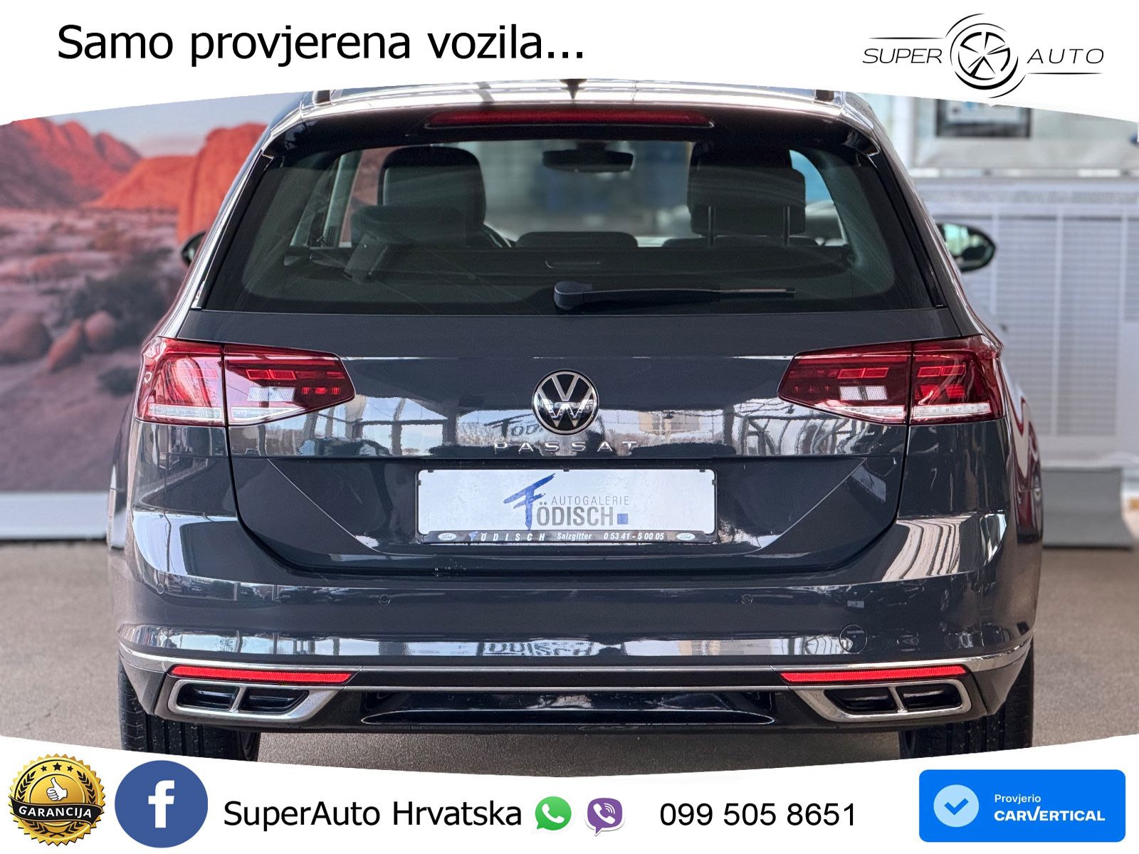 Volkswagen Passat Variant 2.0 TDI (150 KS) DSG R-Line LED+GR SJED+ACC