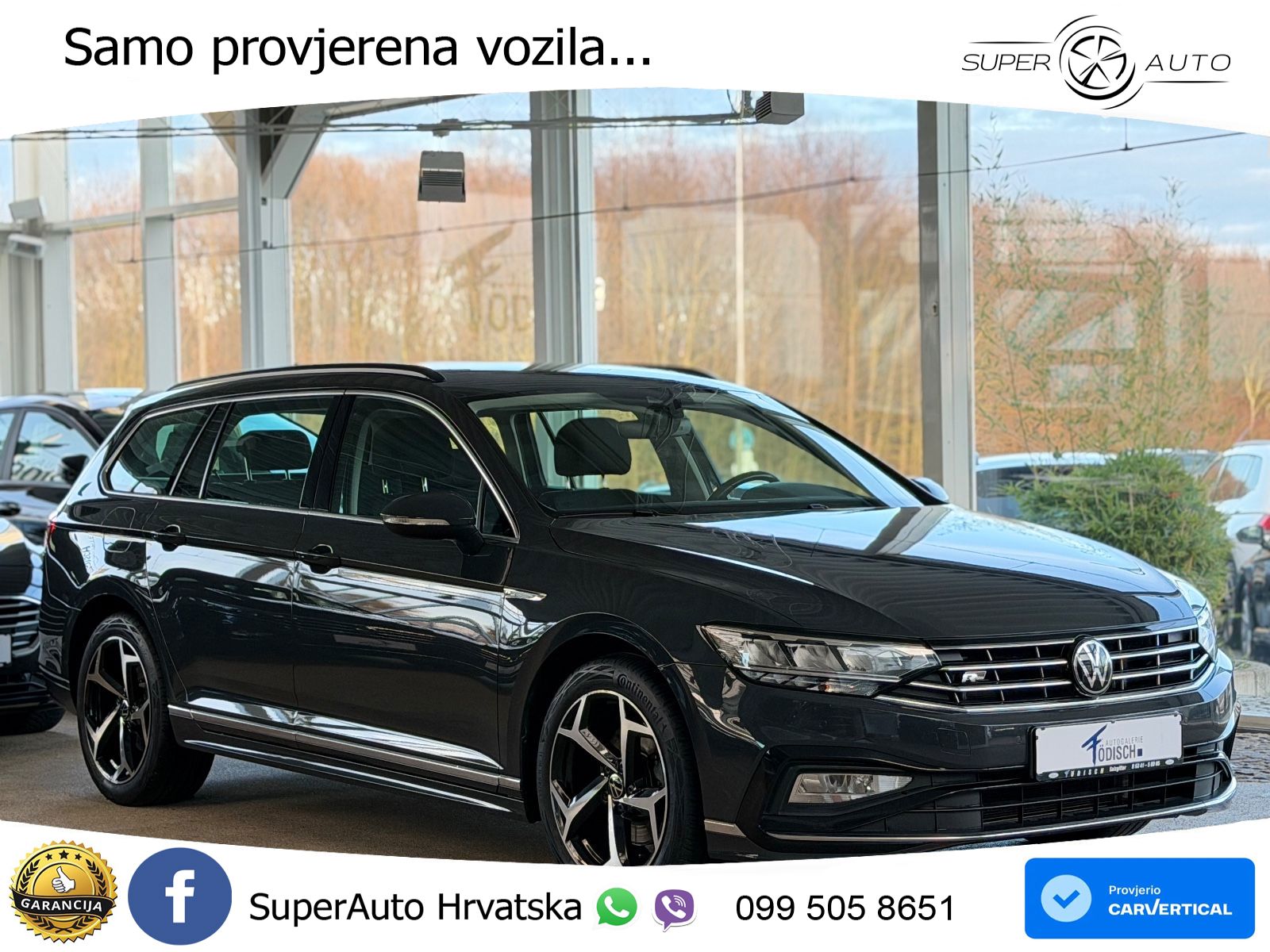 Volkswagen Passat Variant 2.0 TDI (150 KS) DSG R-Line LED+GR SJED+ACC