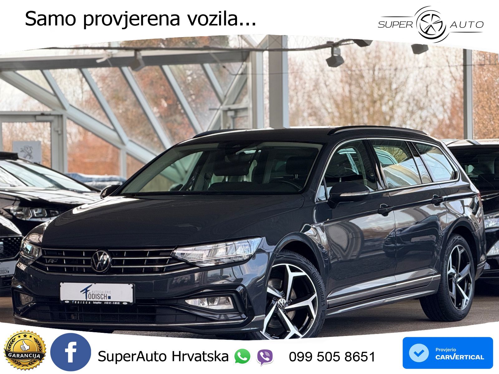 Volkswagen Passat Variant 2.0 TDI (150 KS) DSG R-Line LED+GR SJED+ACC