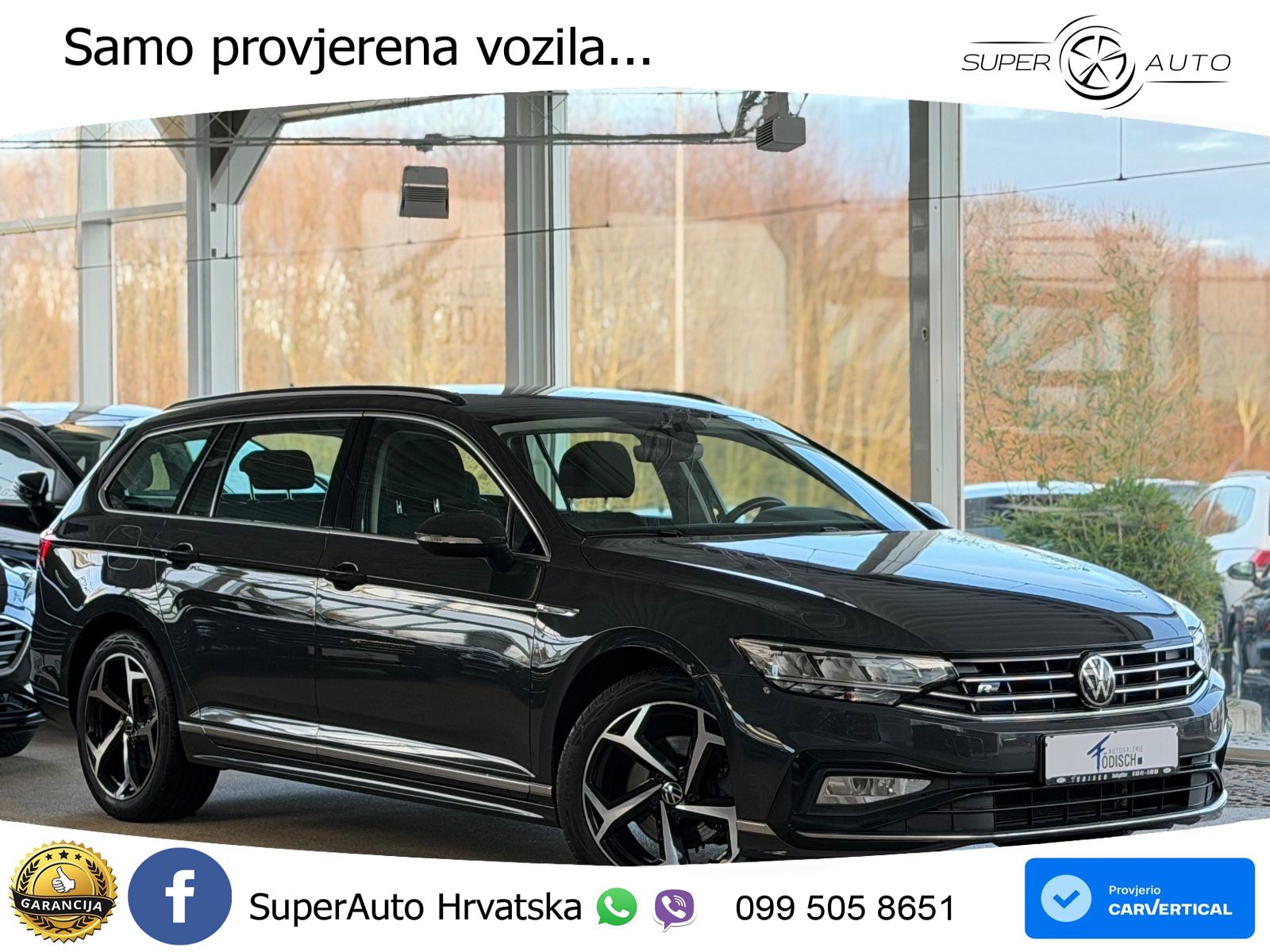 Volkswagen Passat Variant 2.0 TDI (150 KS) DSG R-Line LED+GR SJED+ACC