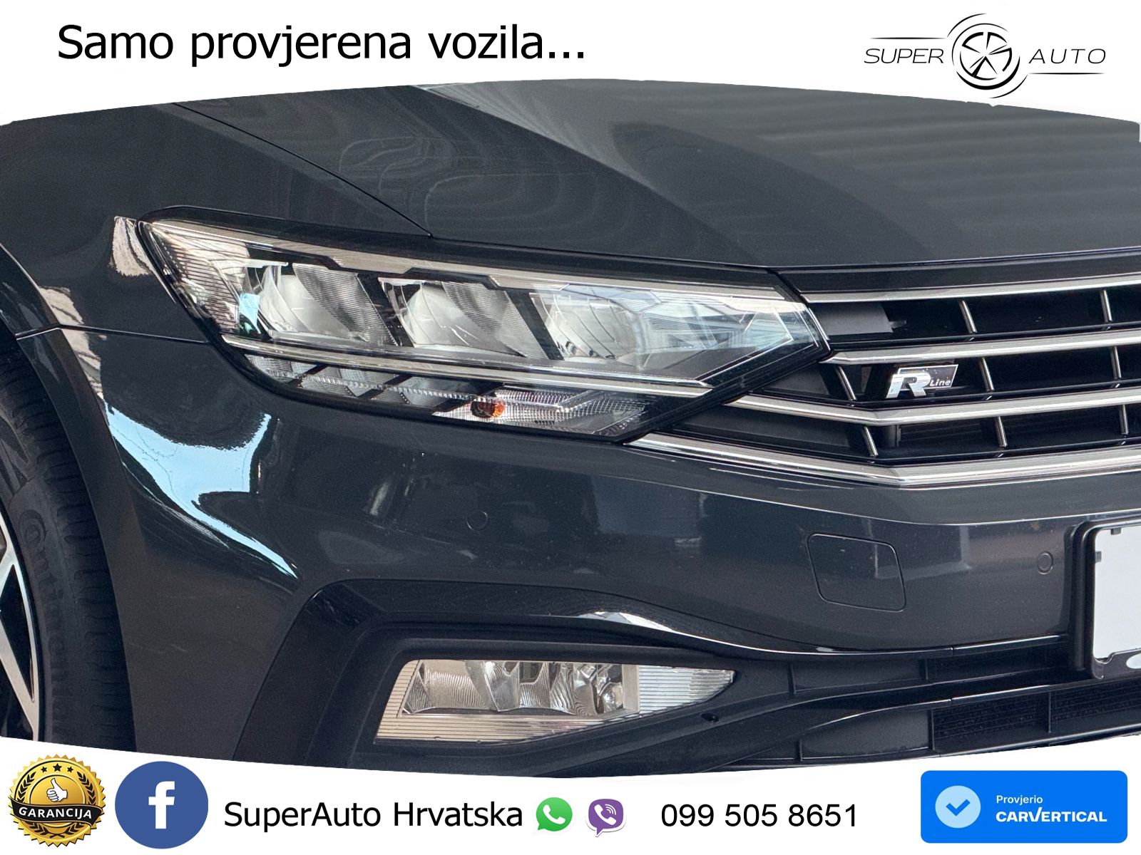 Volkswagen Passat Variant 2.0 TDI (150 KS) DSG R-Line LED+GR SJED+ACC