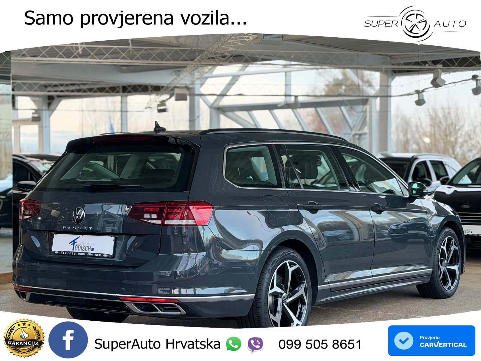Volkswagen Passat Variant 2.0 TDI (150 KS) DSG R-Line LED+GR SJED+ACC