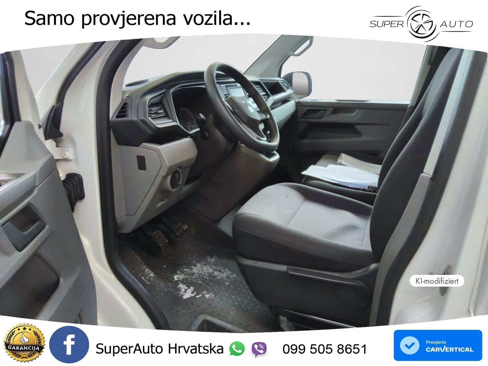Volkswagen T6.1 Transporter Kasten EcoProfi KR 2,0 TDI L1H1 110 KS