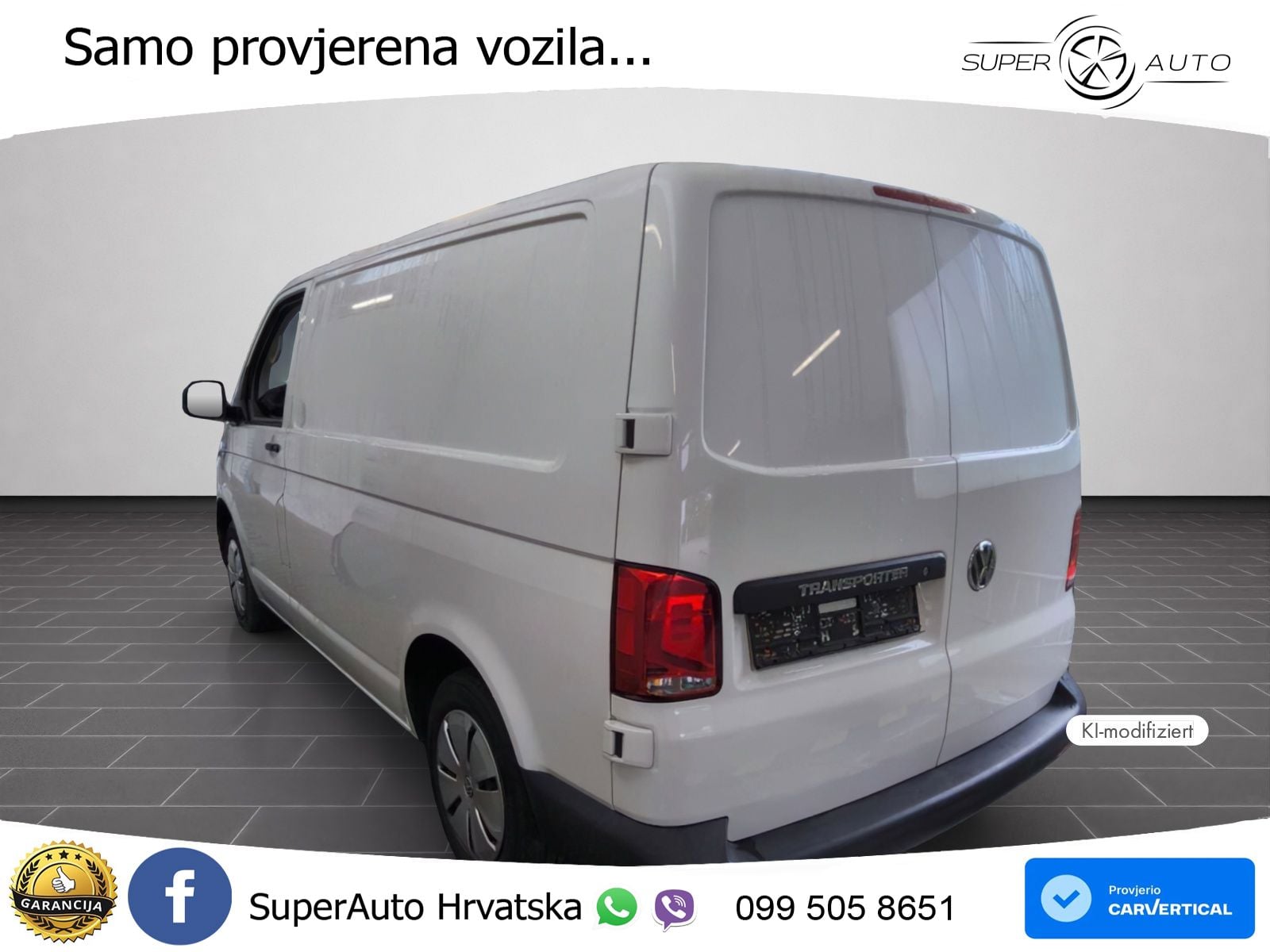 Volkswagen T6.1 Transporter Kasten EcoProfi KR 2,0 TDI L1H1 110 KS