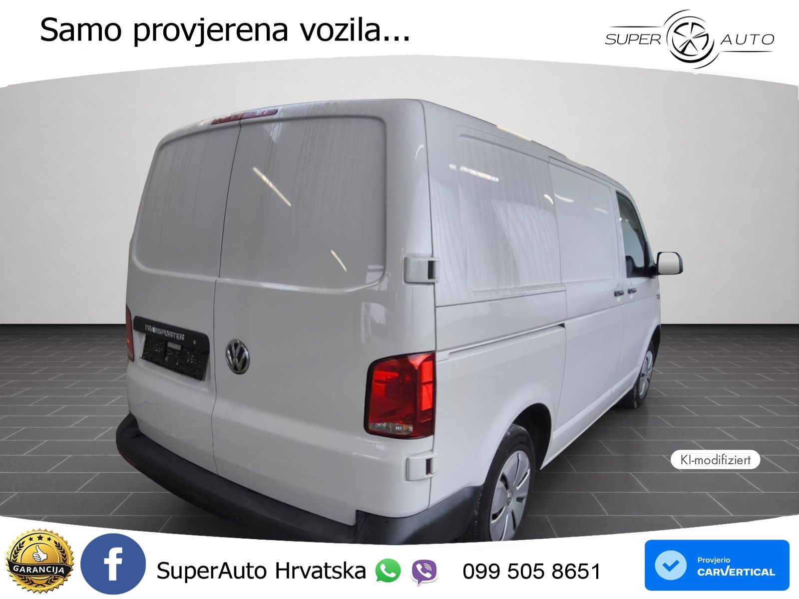 Volkswagen T6.1 Transporter Kasten EcoProfi KR 2,0 TDI L1H1 110 KS