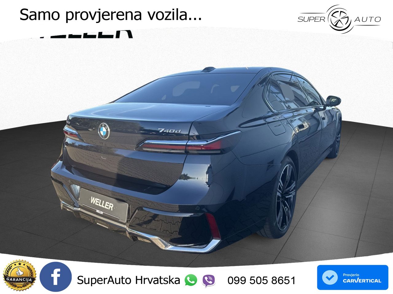 BMW 740d (299 KS) xDrive Steptronic M Sport ACC+HEAD+4xGR SJED+360+PANO