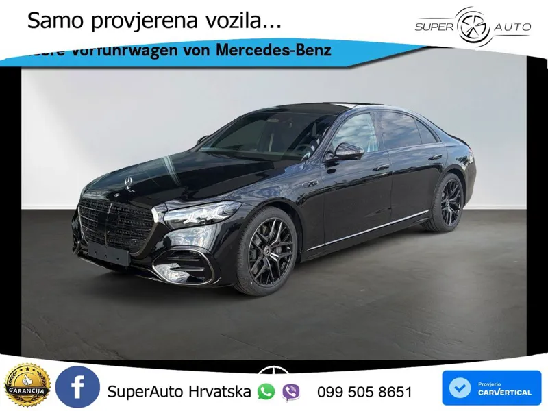 Mercedes S 450d (367 KS) EQ Boost 4MATIC 9G-TRONIC AMG LED+GR SJED+ACC
