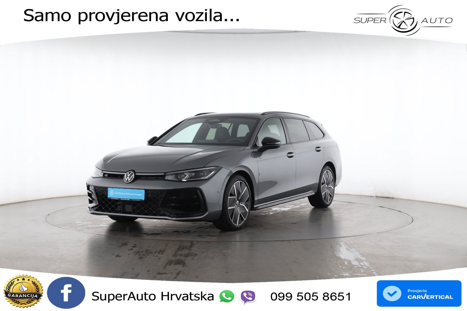 Volkswagen Passat Variant 2.0 TSI (265 KS) 4MOTION DSG R-Line LED+GR SJED+ACC